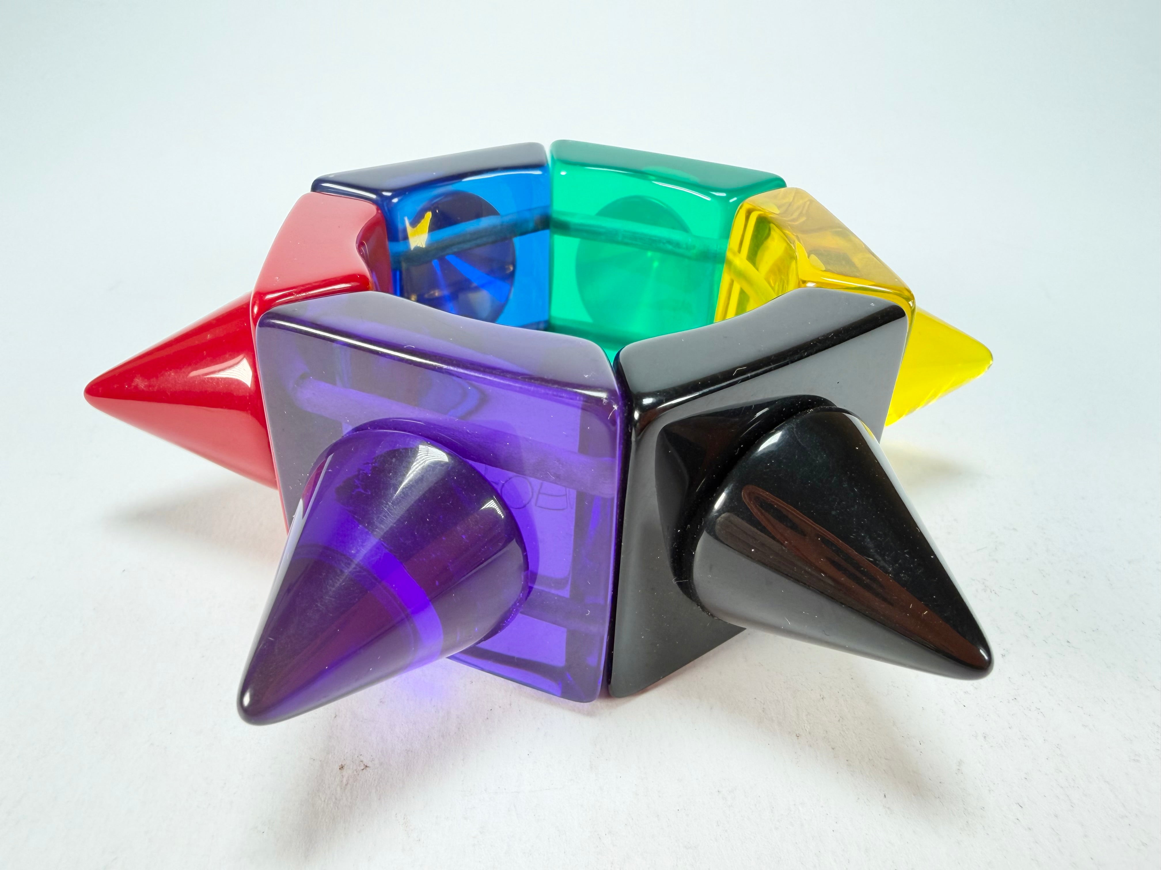 Sobral - Mix 2023 "Sabrina KL" Transparent Mix Resin Bracelet ( 002893 )