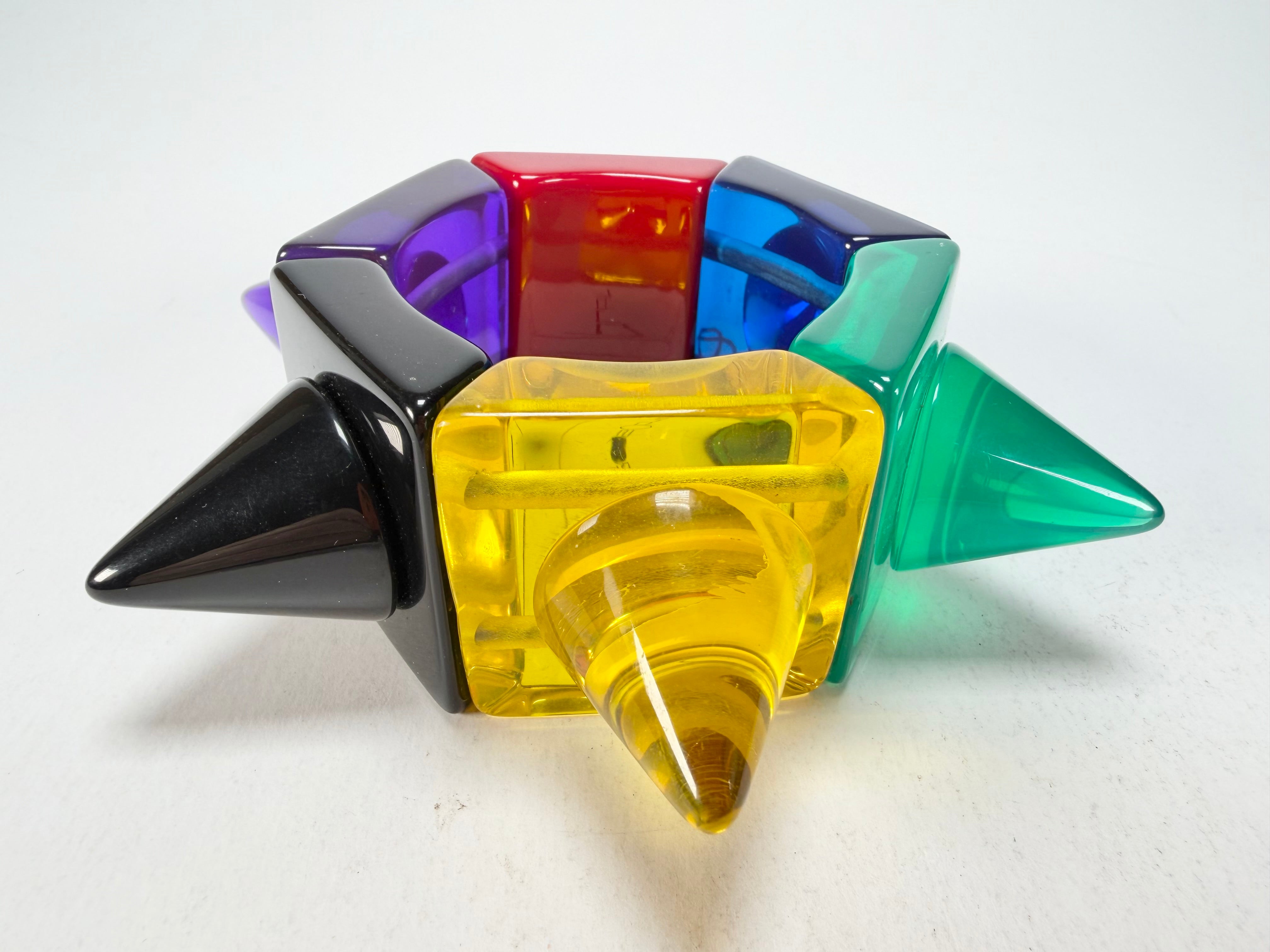 Sobral - Mix 2023 "Sabrina KL" Transparent Mix Resin Bracelet ( 002893 )