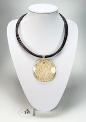 Sobral - Sisal "Japeri" Resin Necklace ( 002946 )