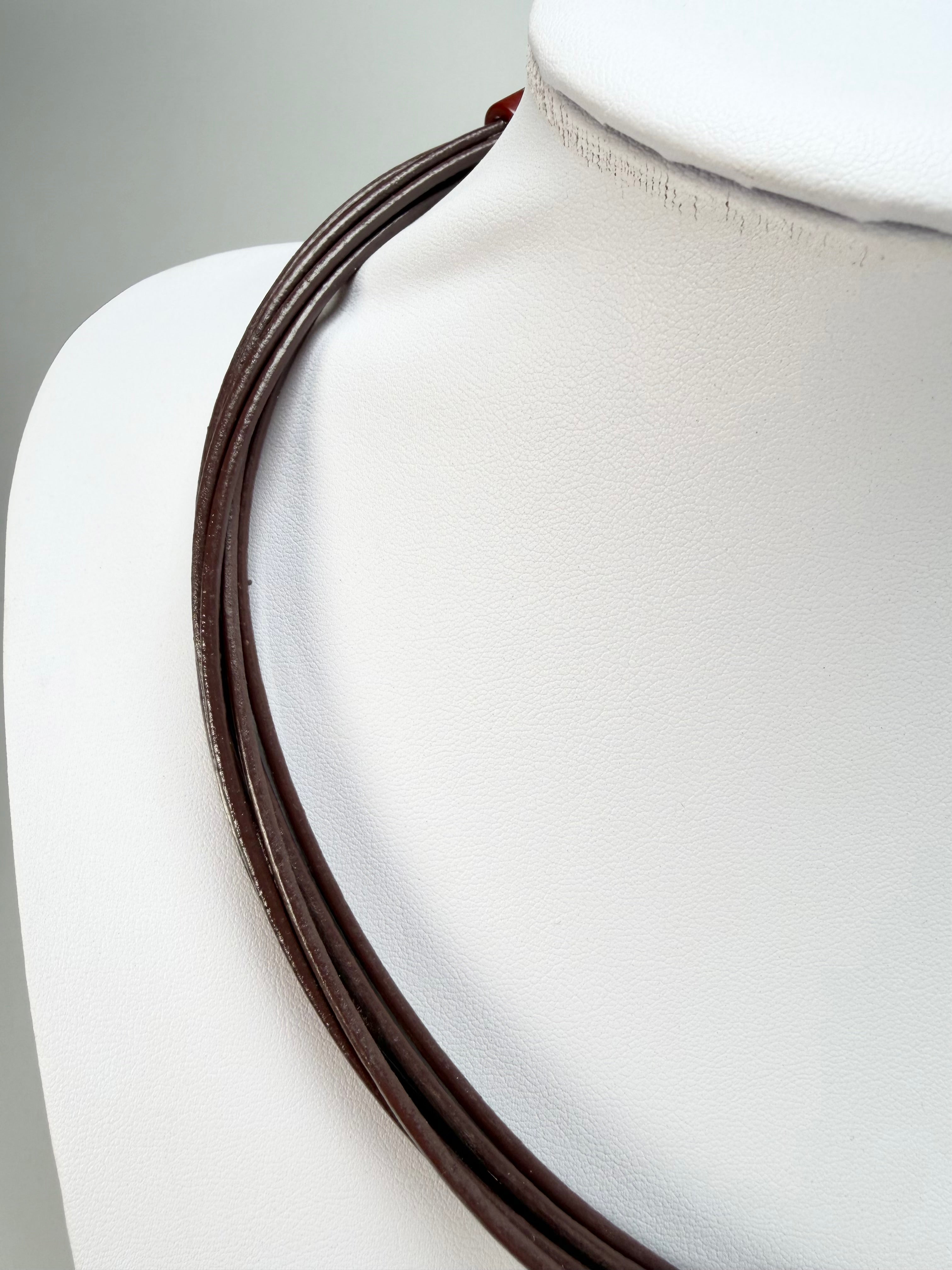 Sobral - Sisal "Japeri" Resin Necklace ( 002946 )