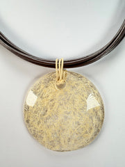 Sobral - Sisal "Japeri" Resin Necklace ( 002946 )