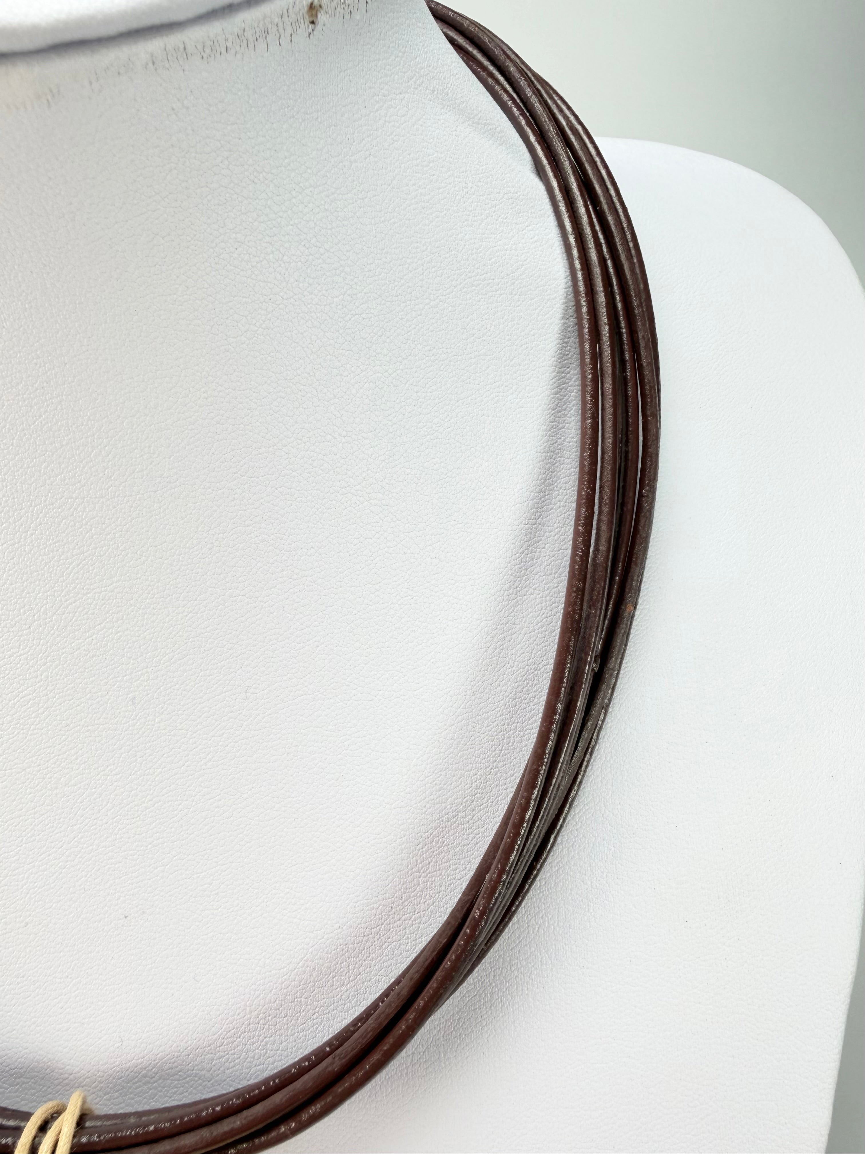 Sobral - Sisal "Japeri" Resin Necklace ( 002946 )