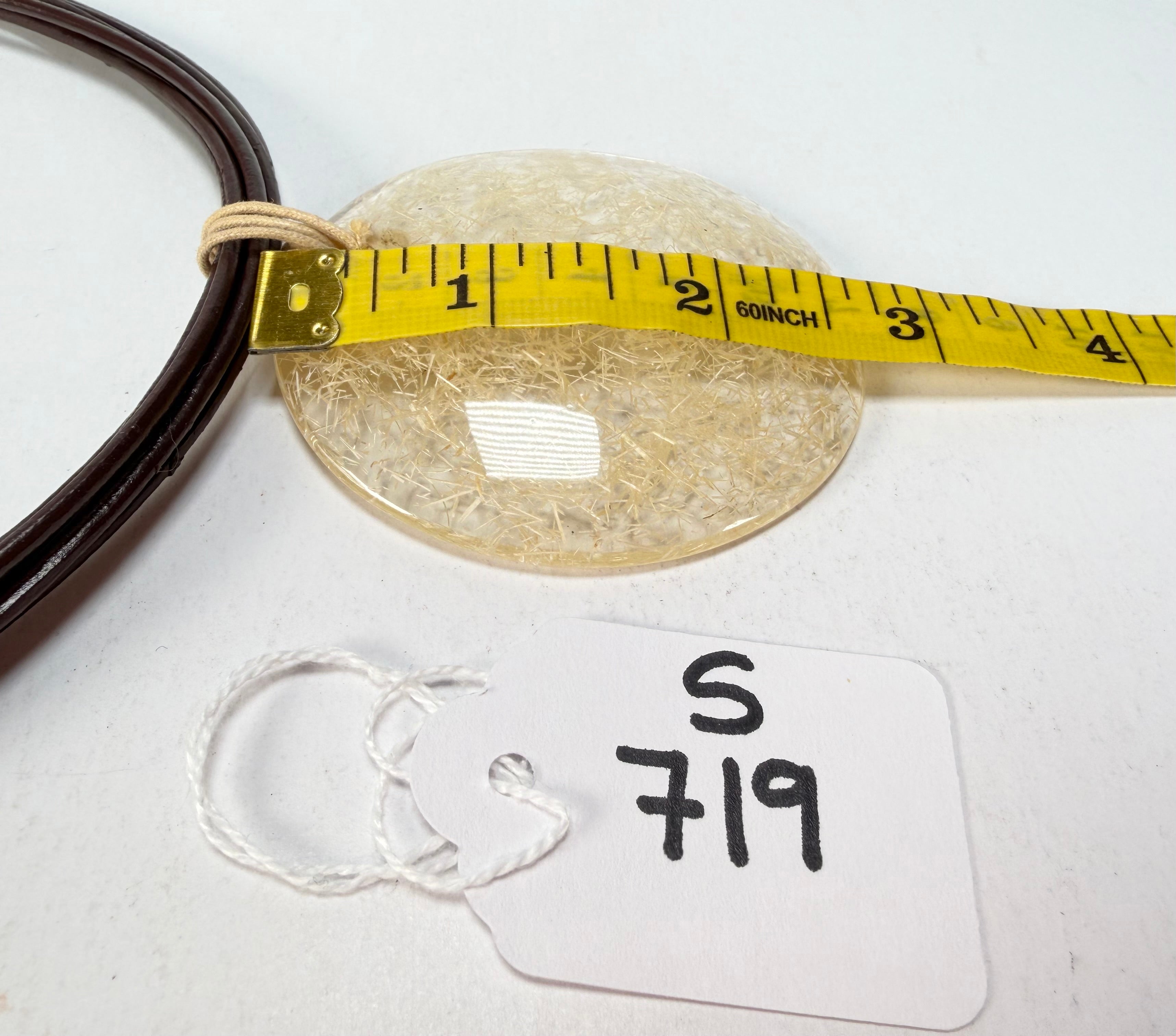 Sobral - Sisal "Japeri" Resin Necklace ( 002946 )
