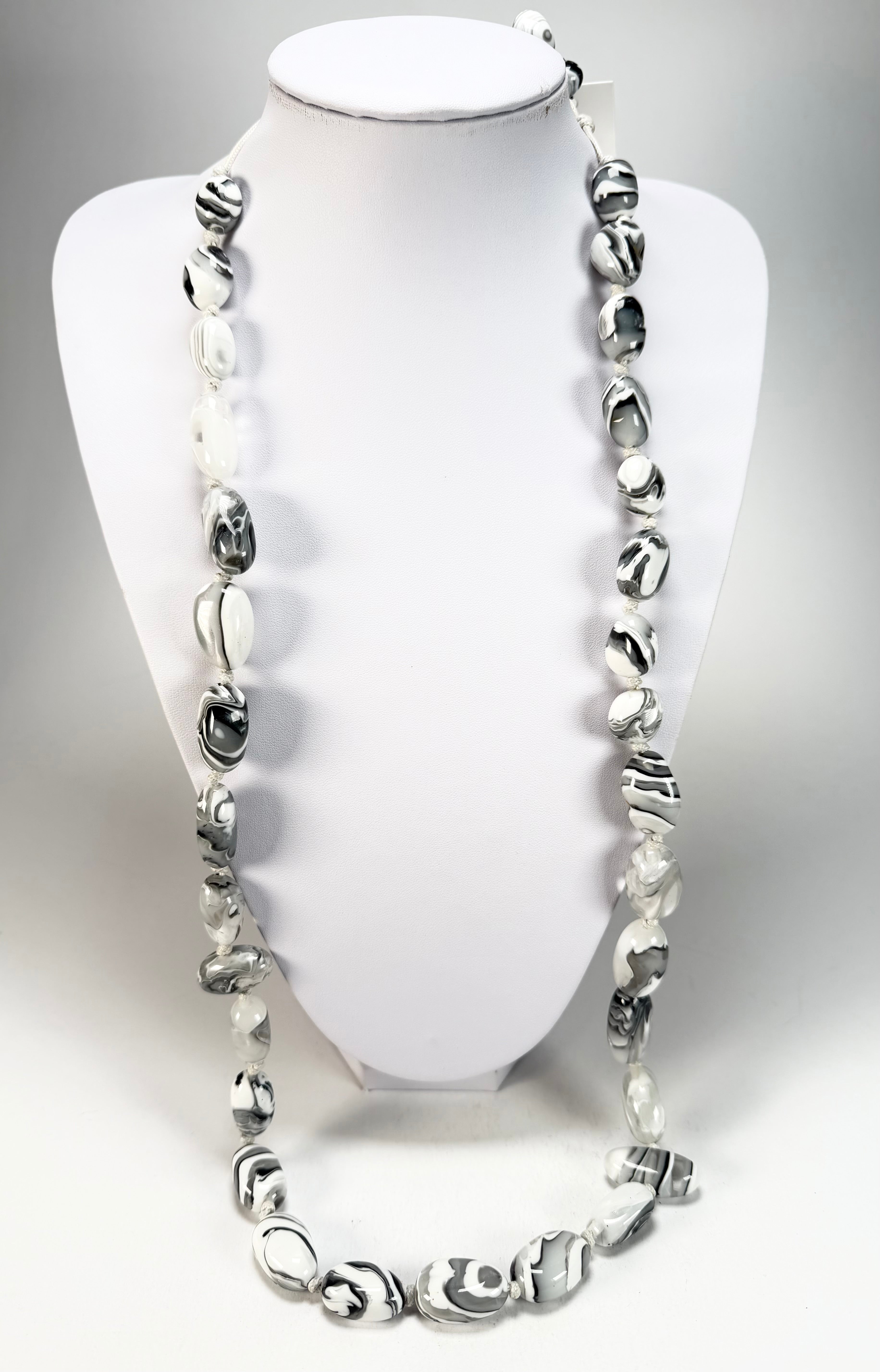 Sobral - Onda Gelo "Wave" Resin Necklace ( 005327 )