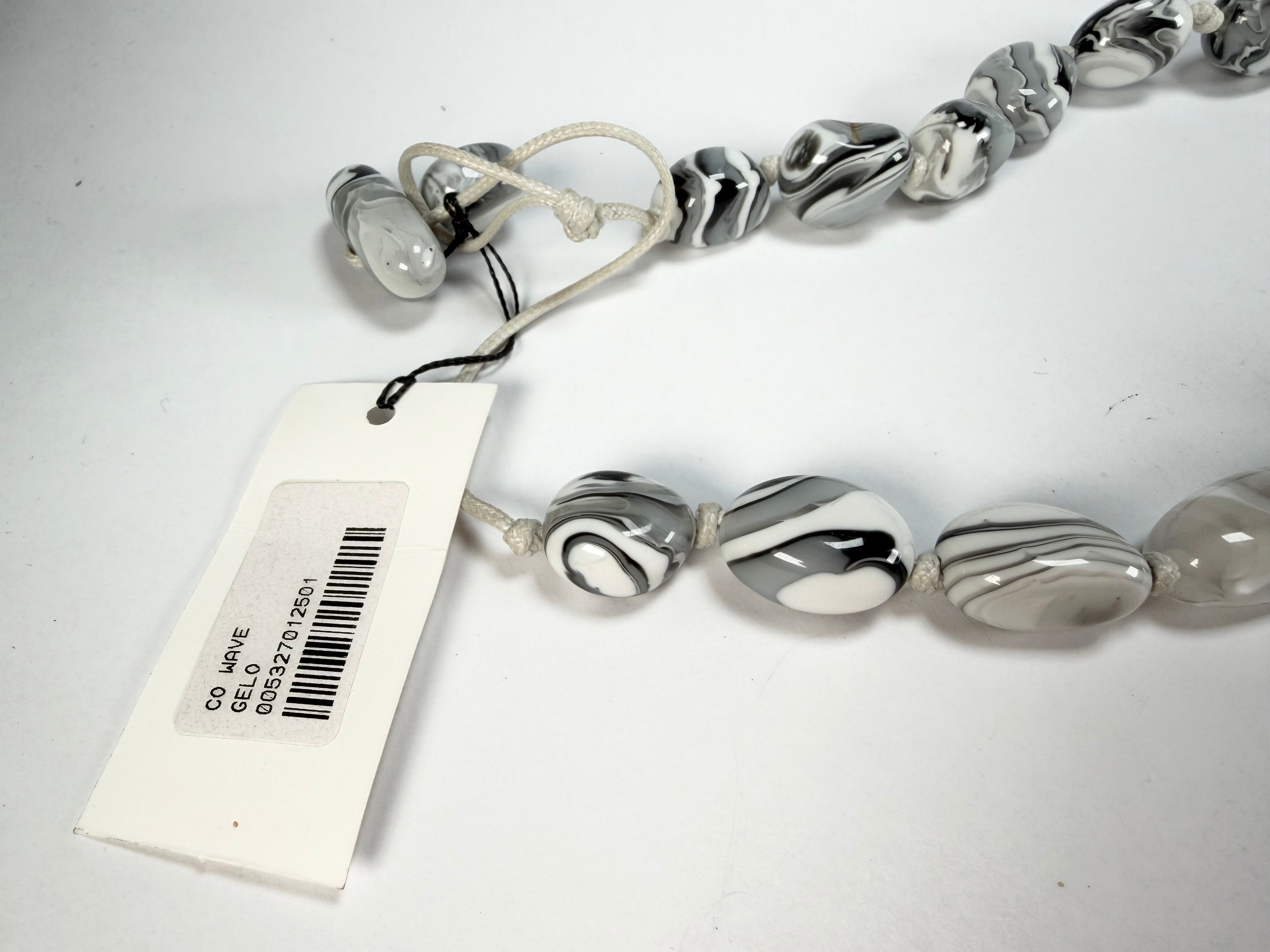Sobral - Onda Gelo "Wave" Resin Necklace ( 005327 )