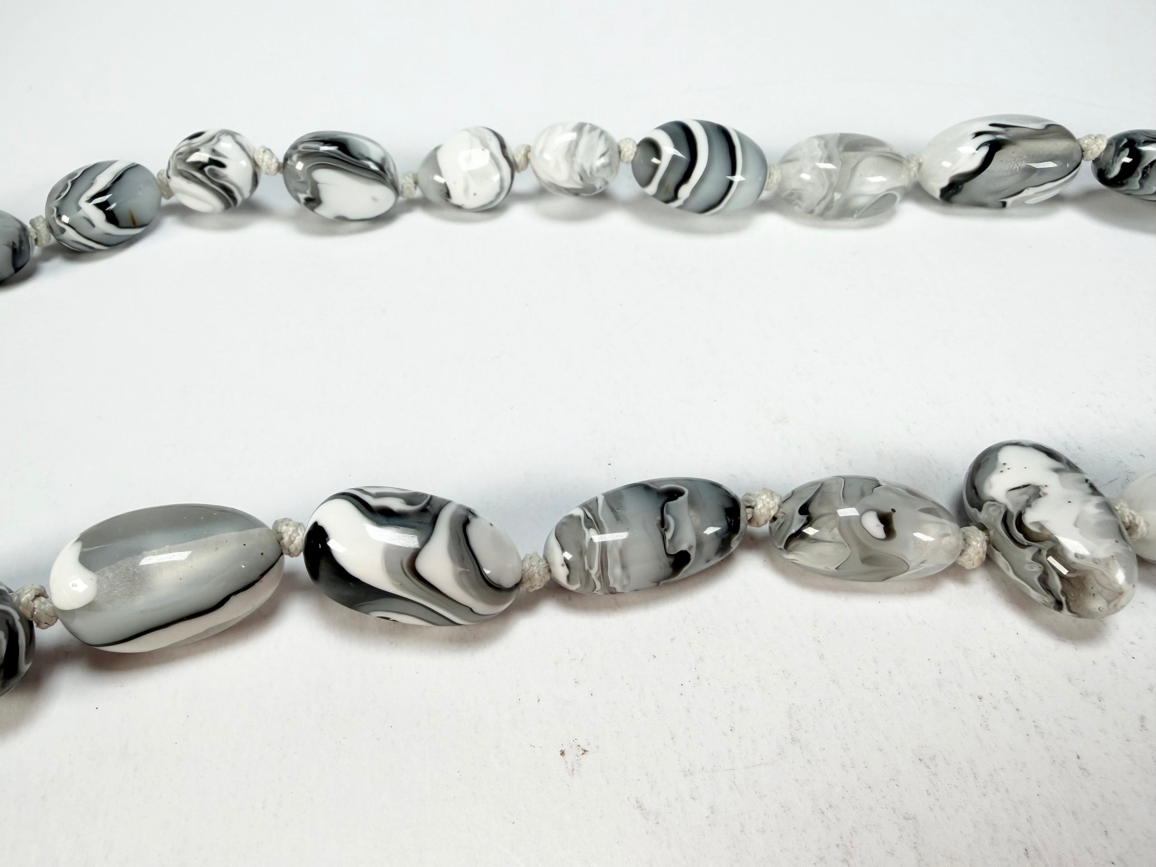 Sobral - Onda Gelo "Wave" Resin Necklace ( 005327 )