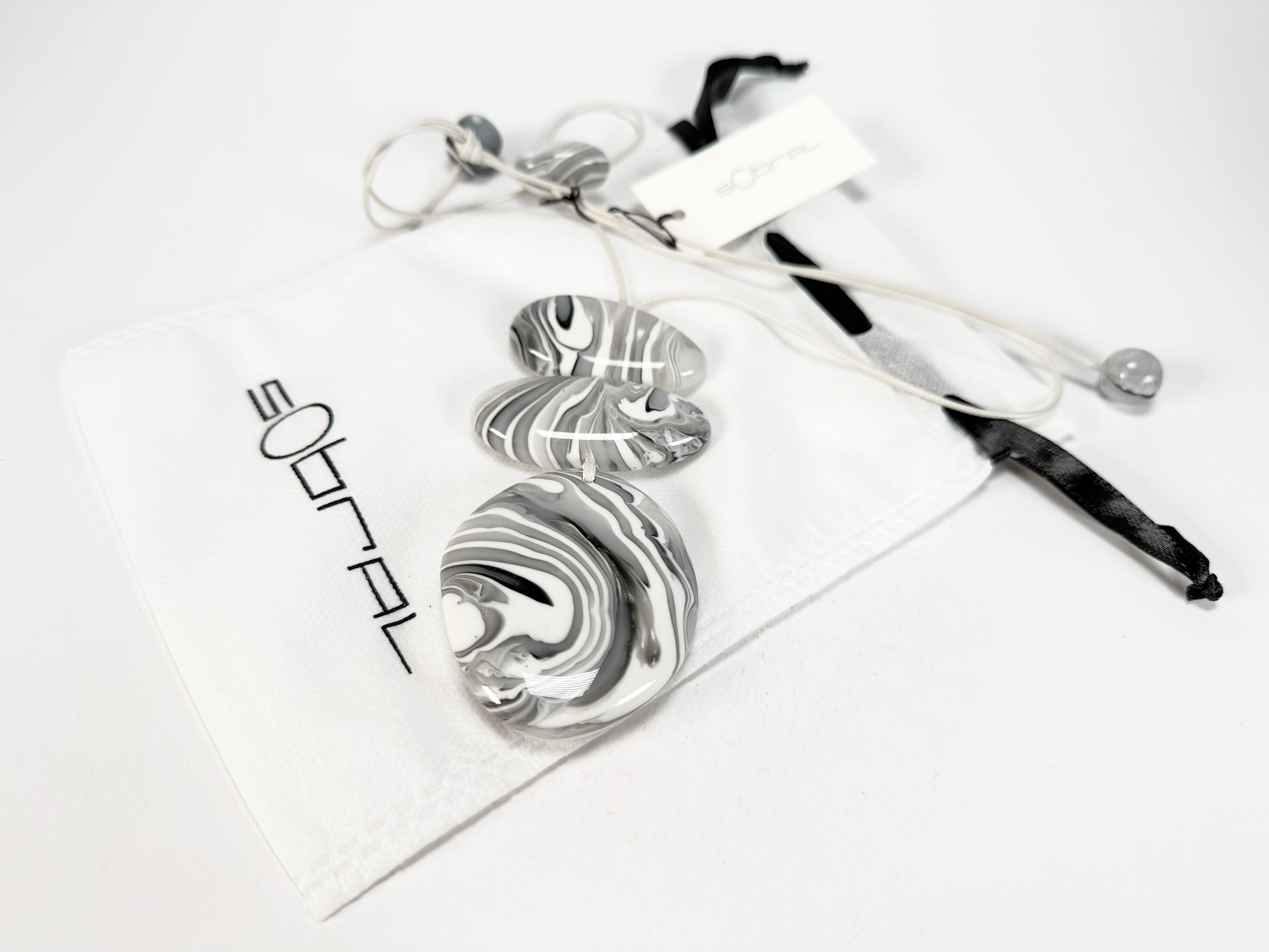Sobral - Onda Gelo "Ancestral" Resin Necklace ( 005027 )