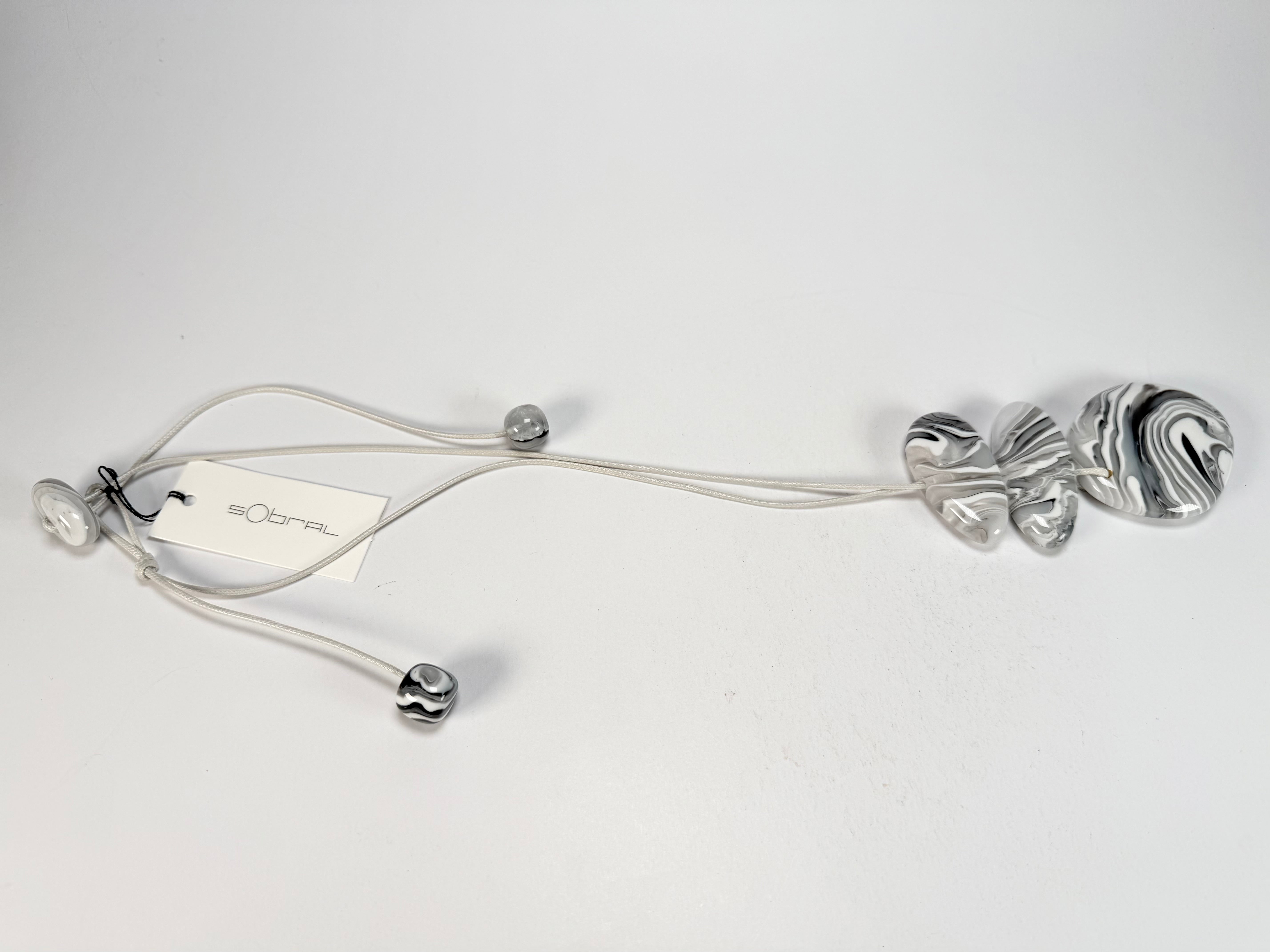 Sobral - Onda Gelo "Ancestral" Resin Necklace ( 005027 )