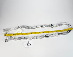 Sobral - Onda Gelo "Wave" Resin Necklace ( 005327 )