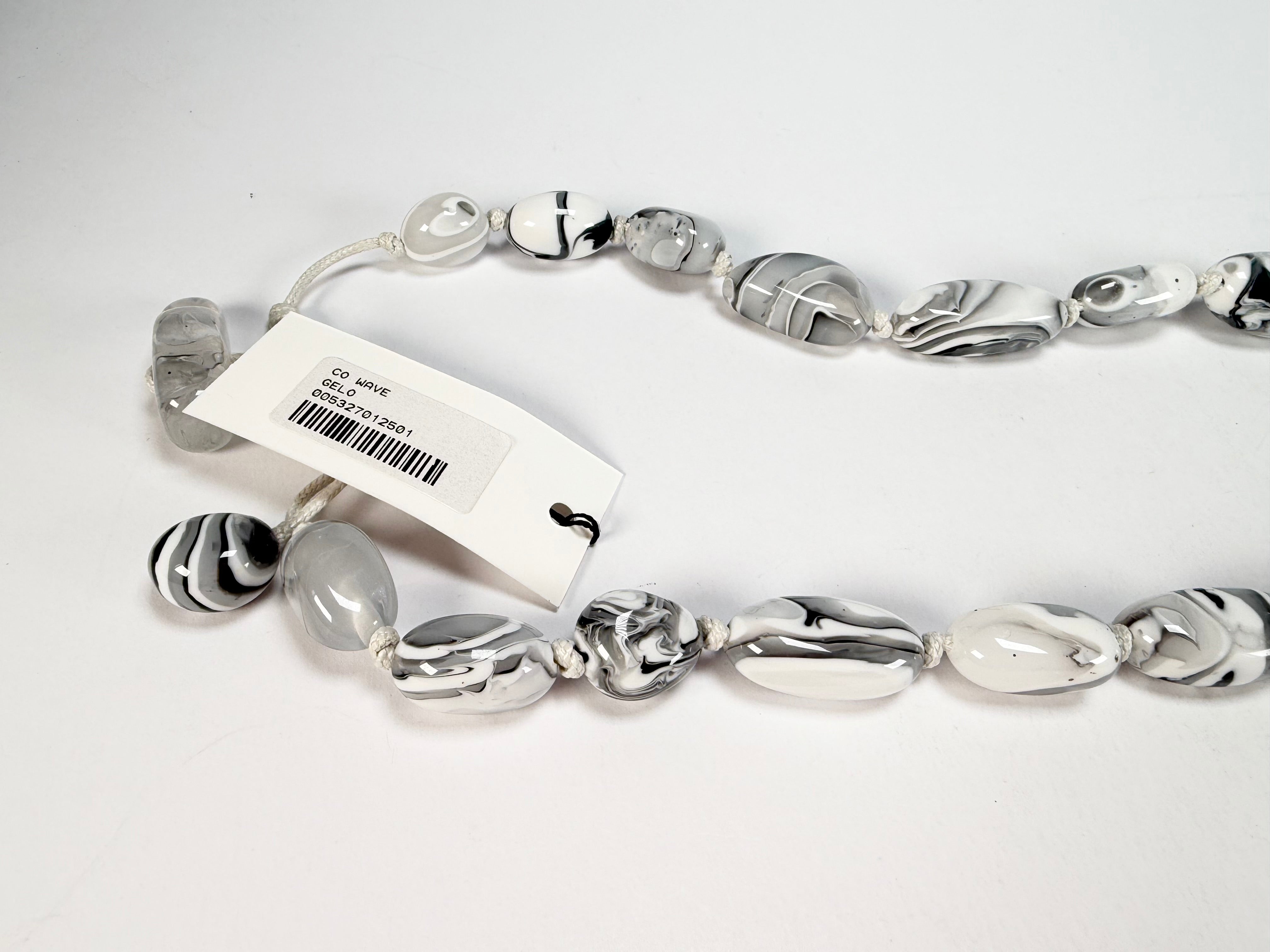 Sobral - Onda Gelo "Wave" Resin Necklace ( 005327 )