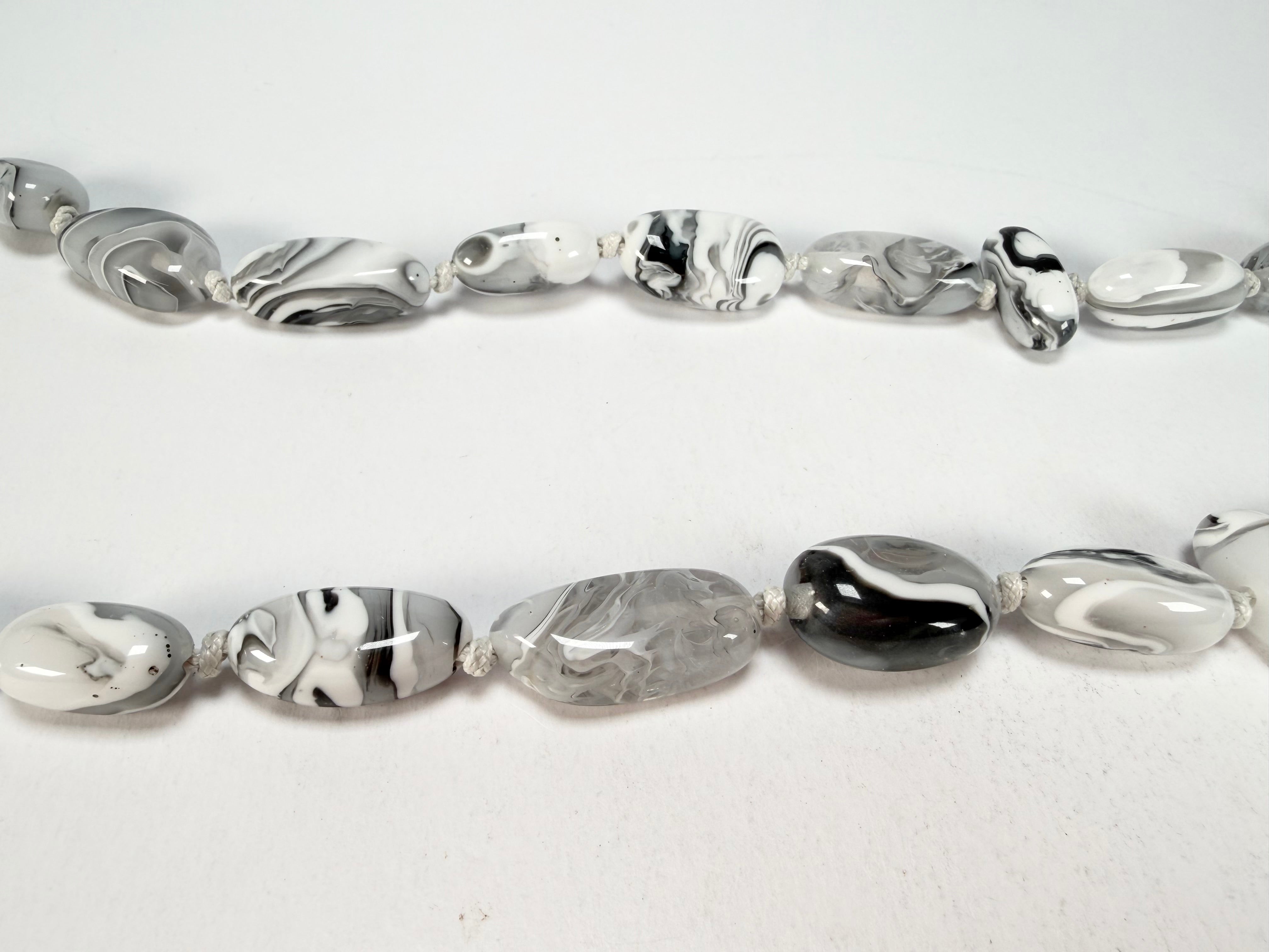 Sobral - Onda Gelo "Wave" Resin Necklace ( 005327 )