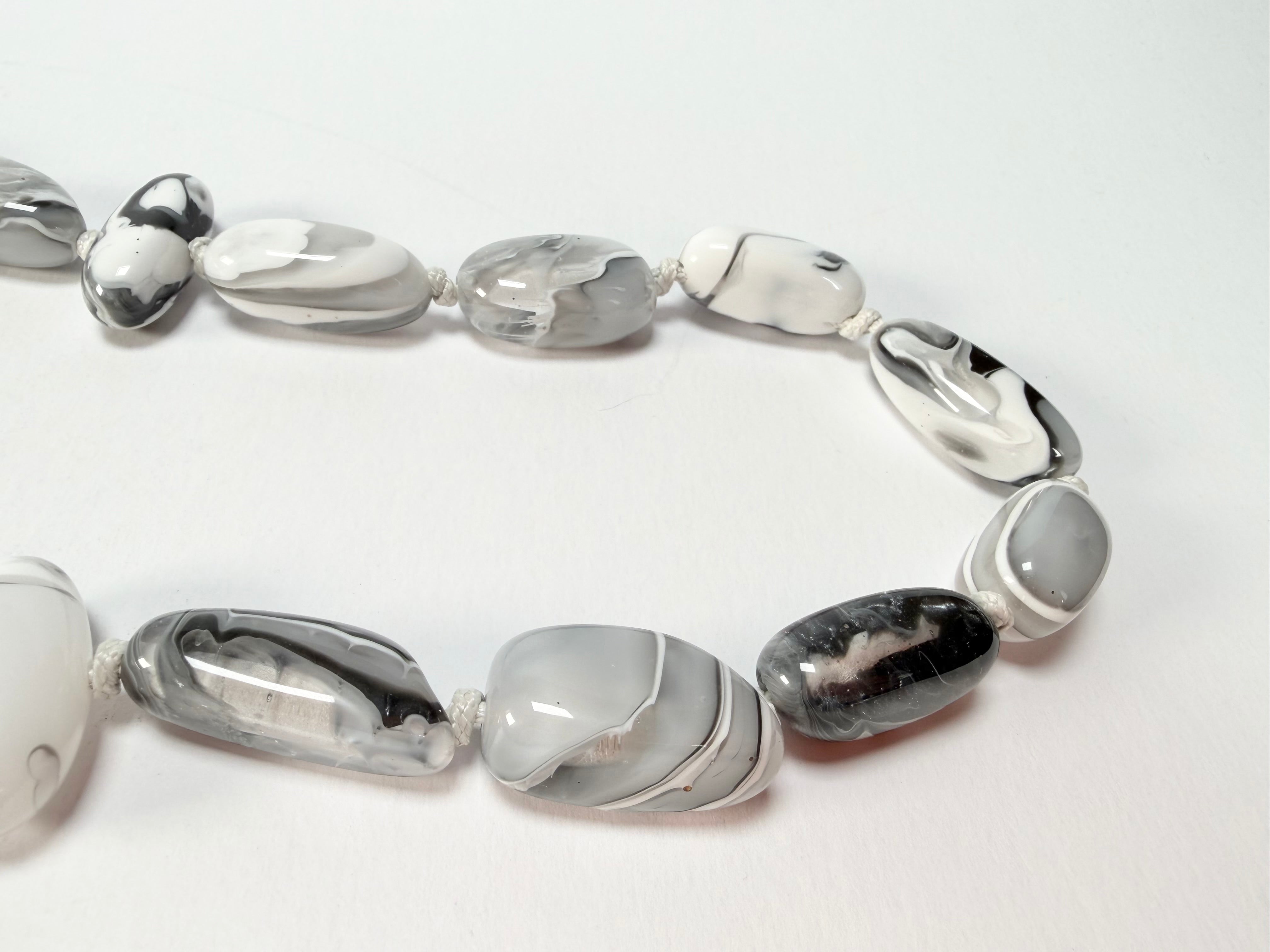 Sobral - Onda Gelo "Wave" Resin Necklace ( 005327 )