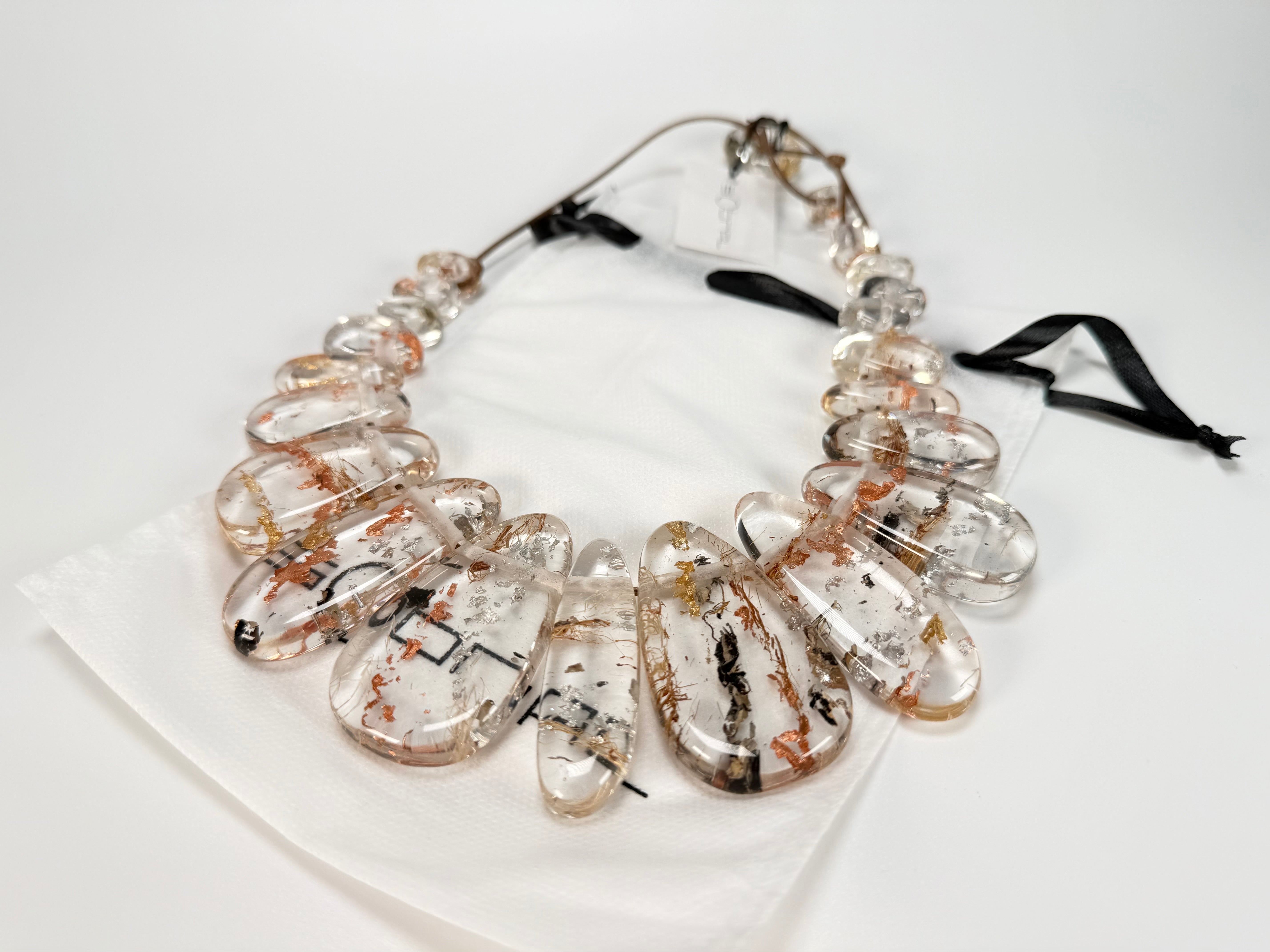Sobral - Minas Gerais "Marou" Resin Necklace ( 005422 )