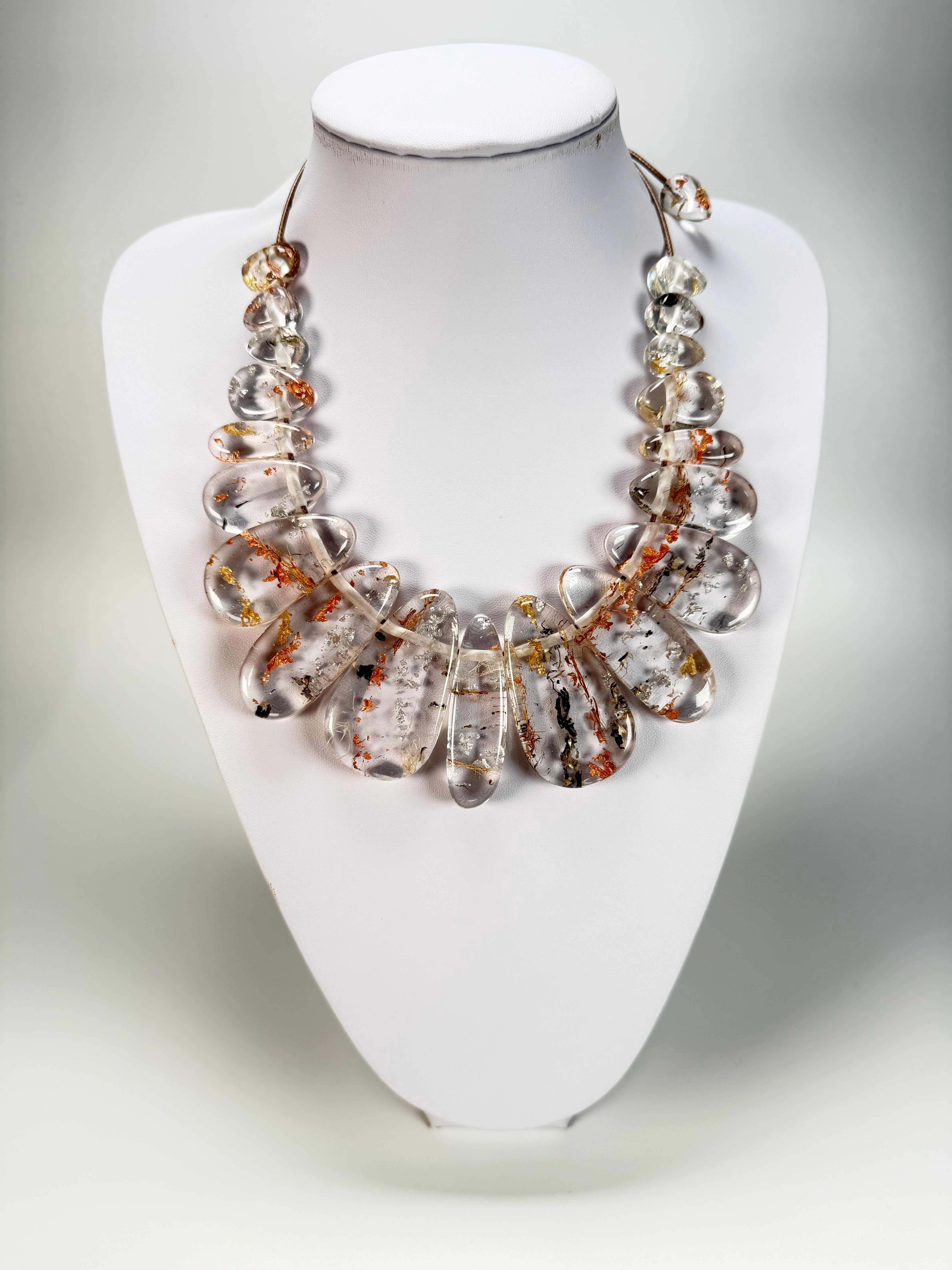 Sobral - Minas Gerais "Marou" Resin Necklace ( 005422 )