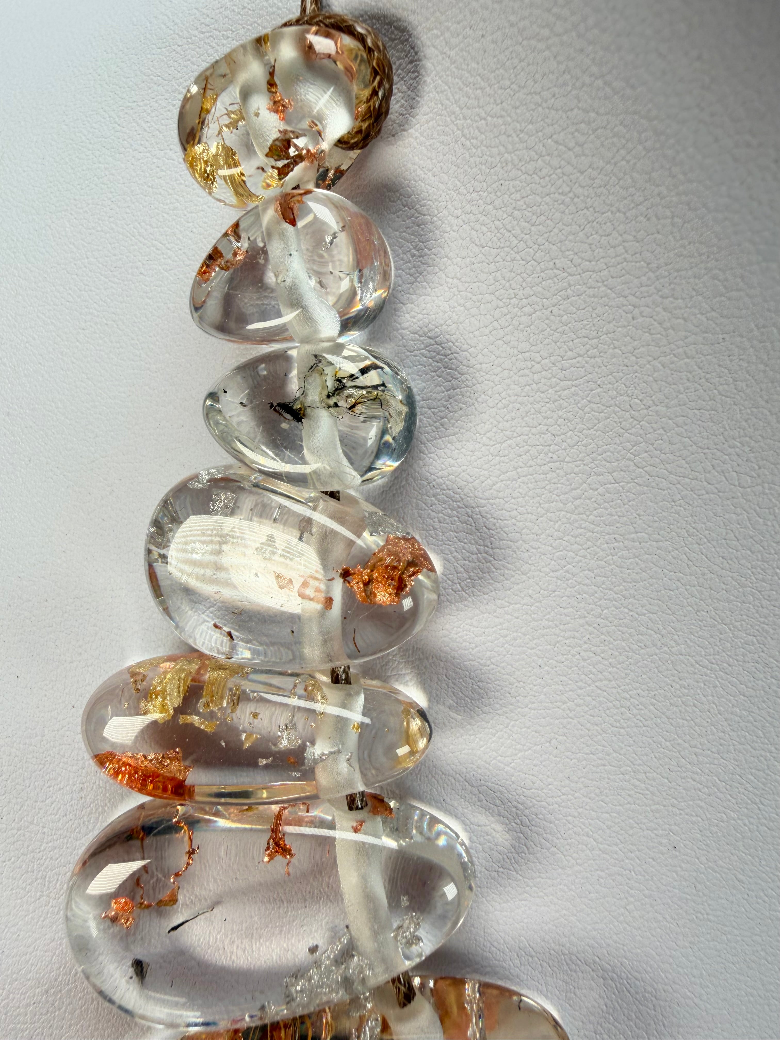 Sobral - Minas Gerais "Marou" Resin Necklace ( 005422 )