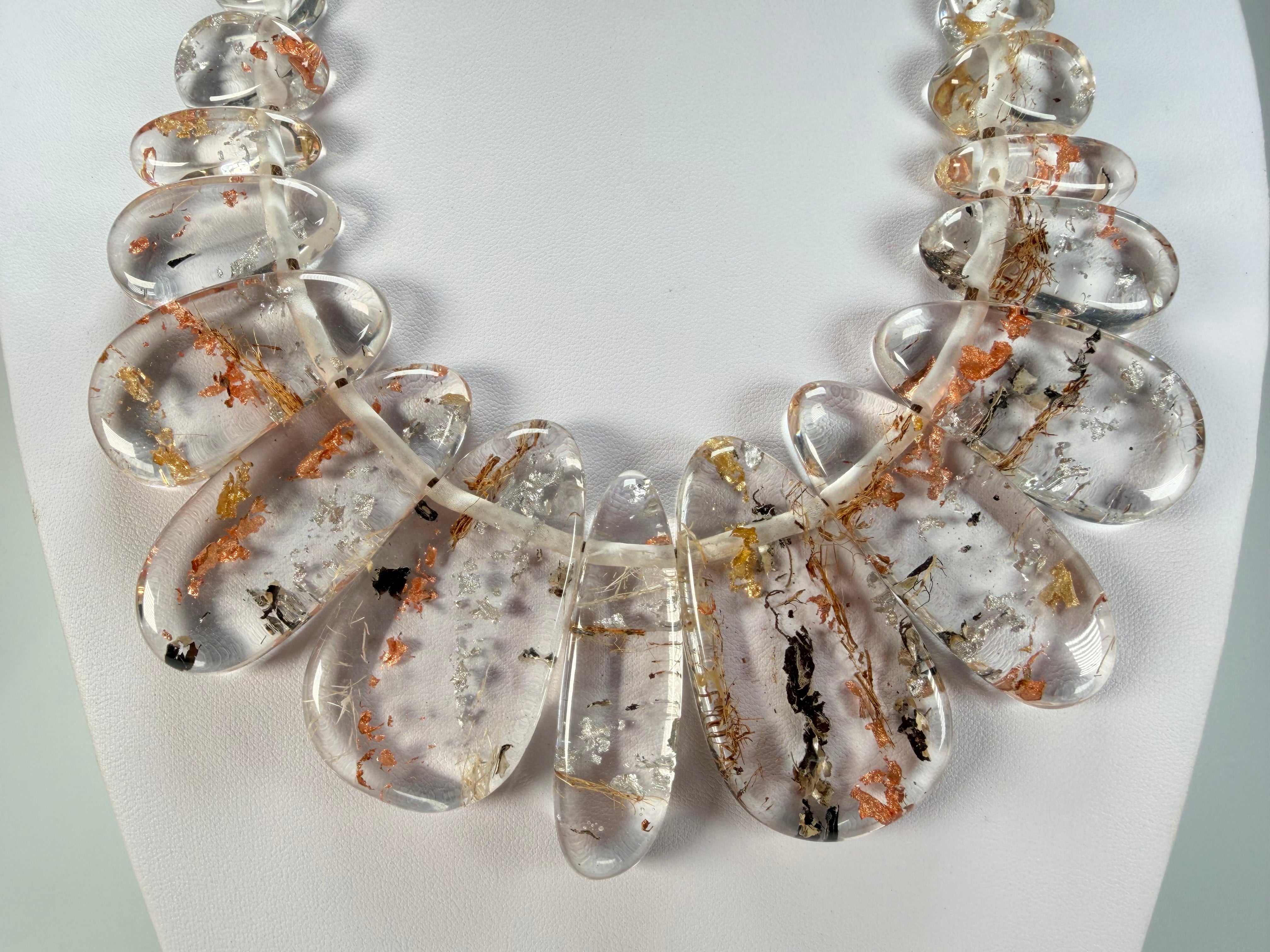 Sobral - Minas Gerais "Marou" Resin Necklace ( 005422 )