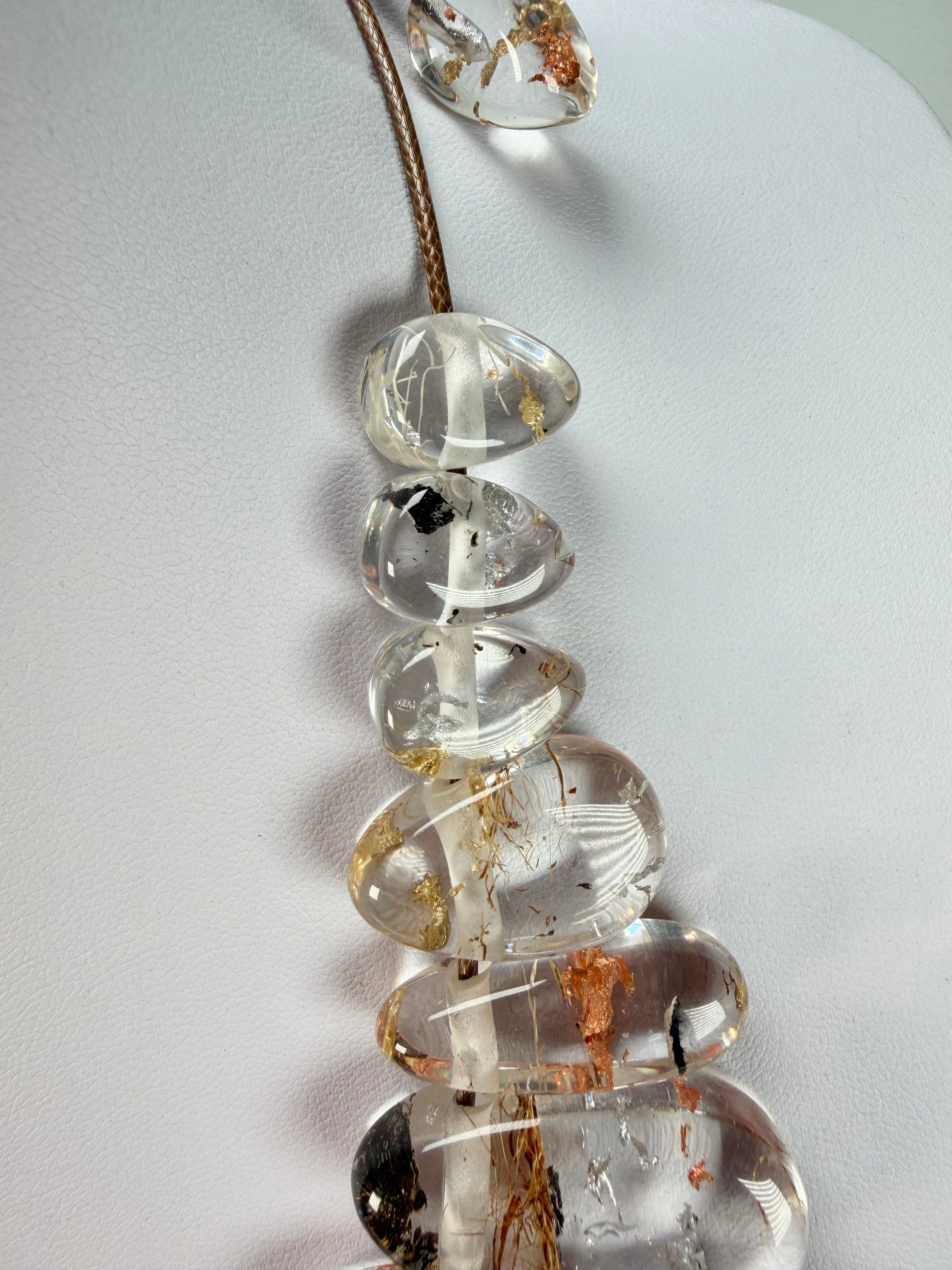 Sobral - Minas Gerais "Marou" Resin Necklace ( 005422 )