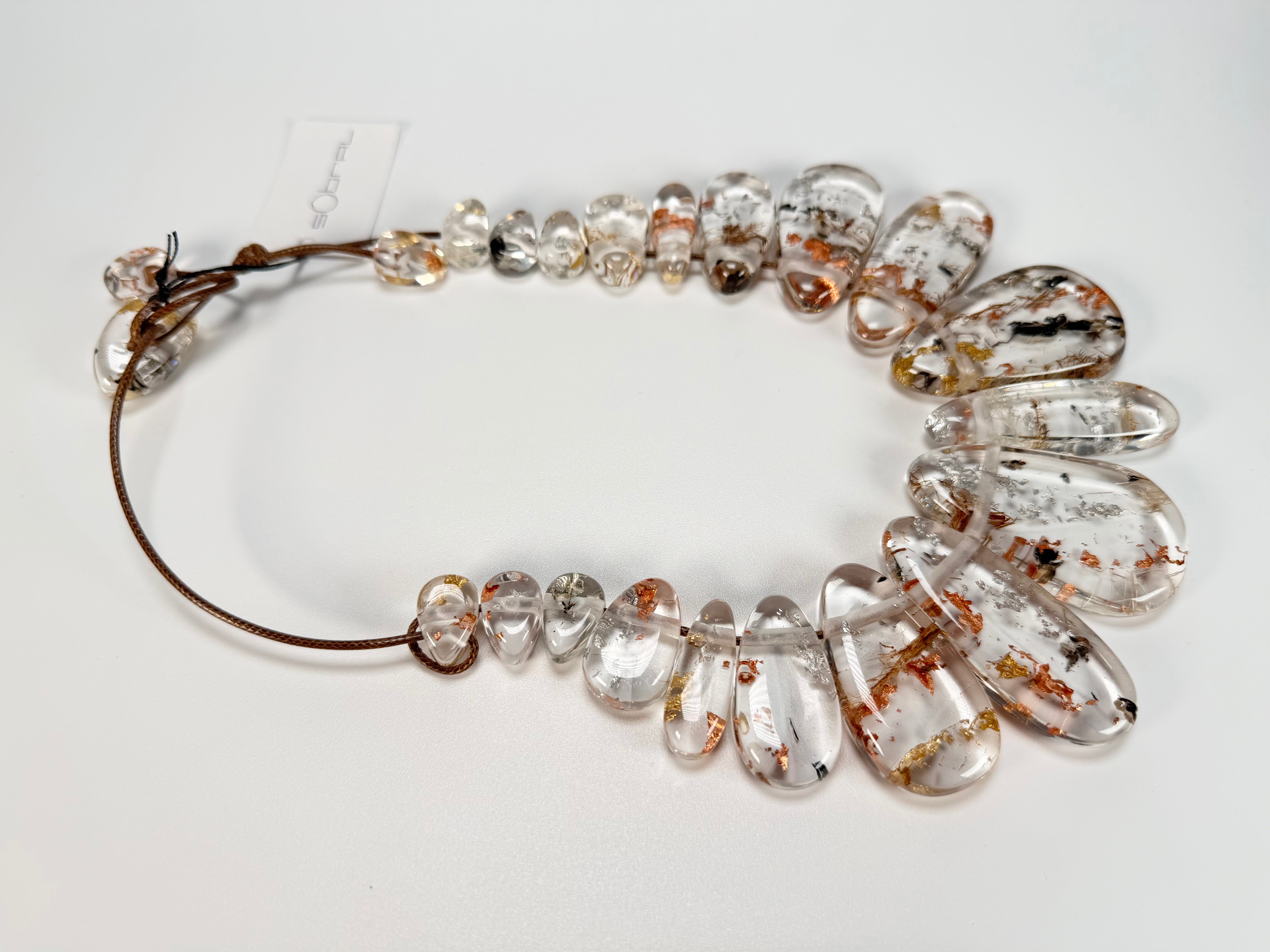 Sobral - Minas Gerais "Marou" Resin Necklace ( 005422 )