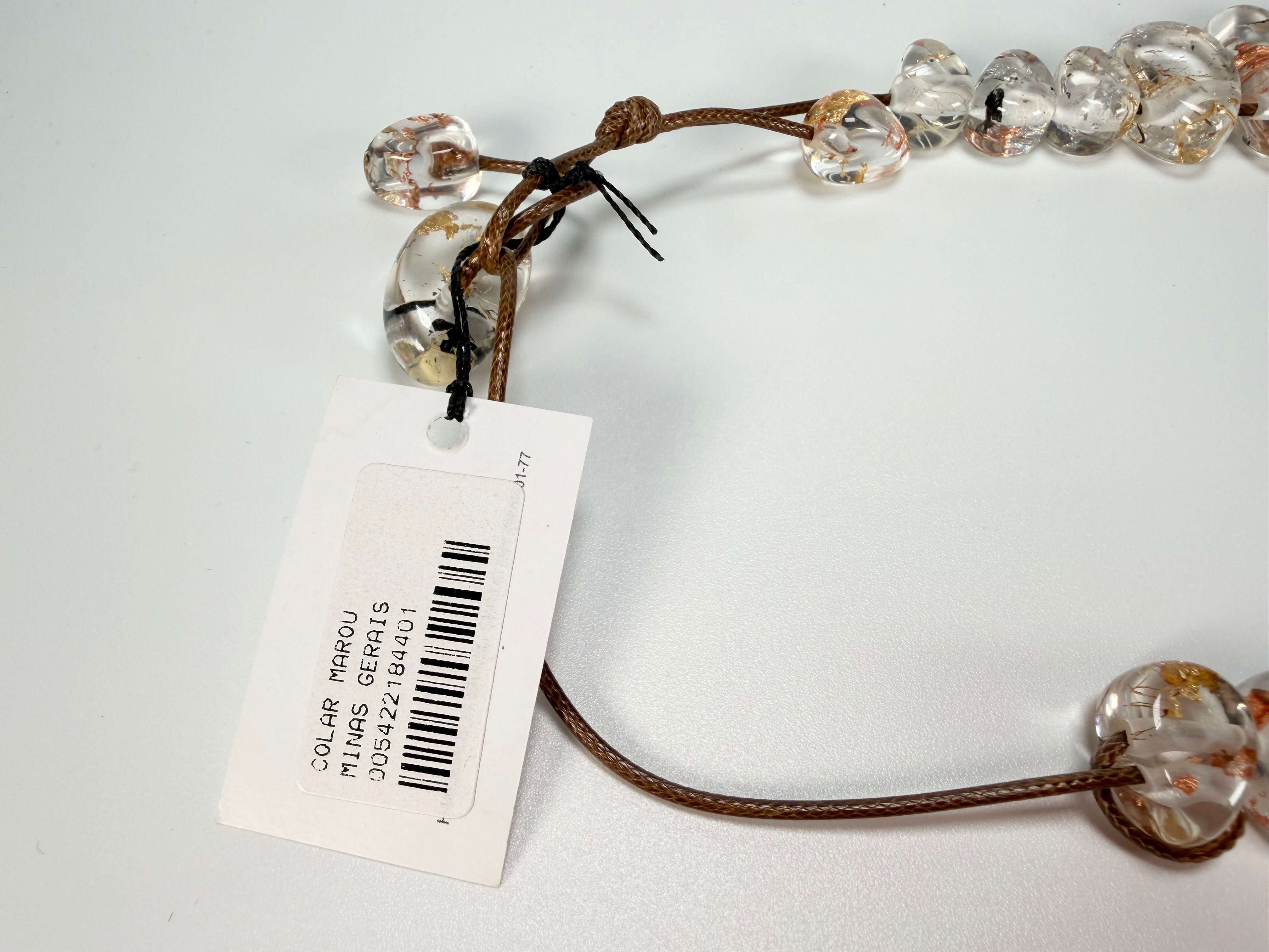 Sobral - Minas Gerais "Marou" Resin Necklace ( 005422 )