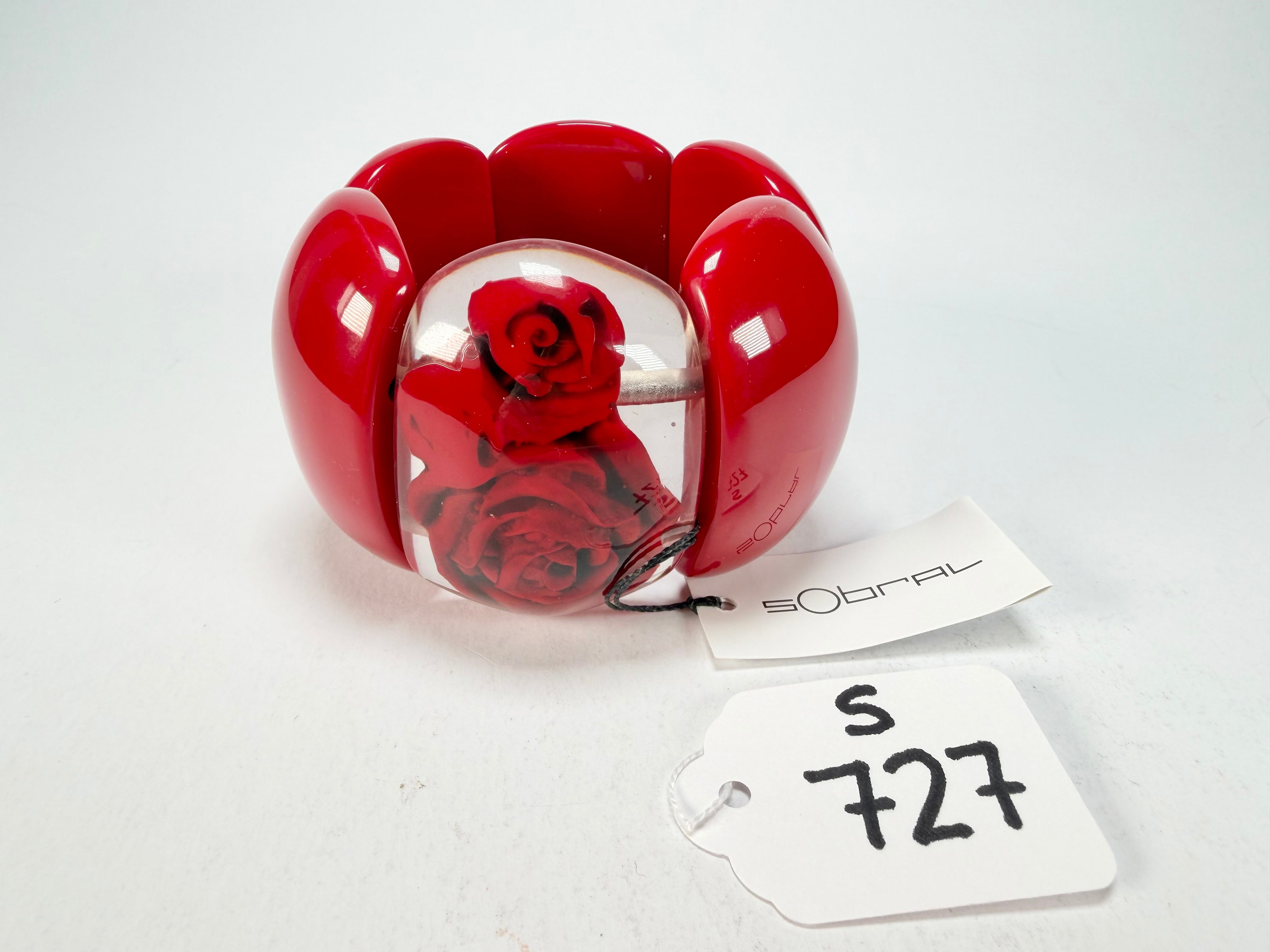 Sobral - Roses "Serena" Elasticated Resin Bracelet ( 003849 )
