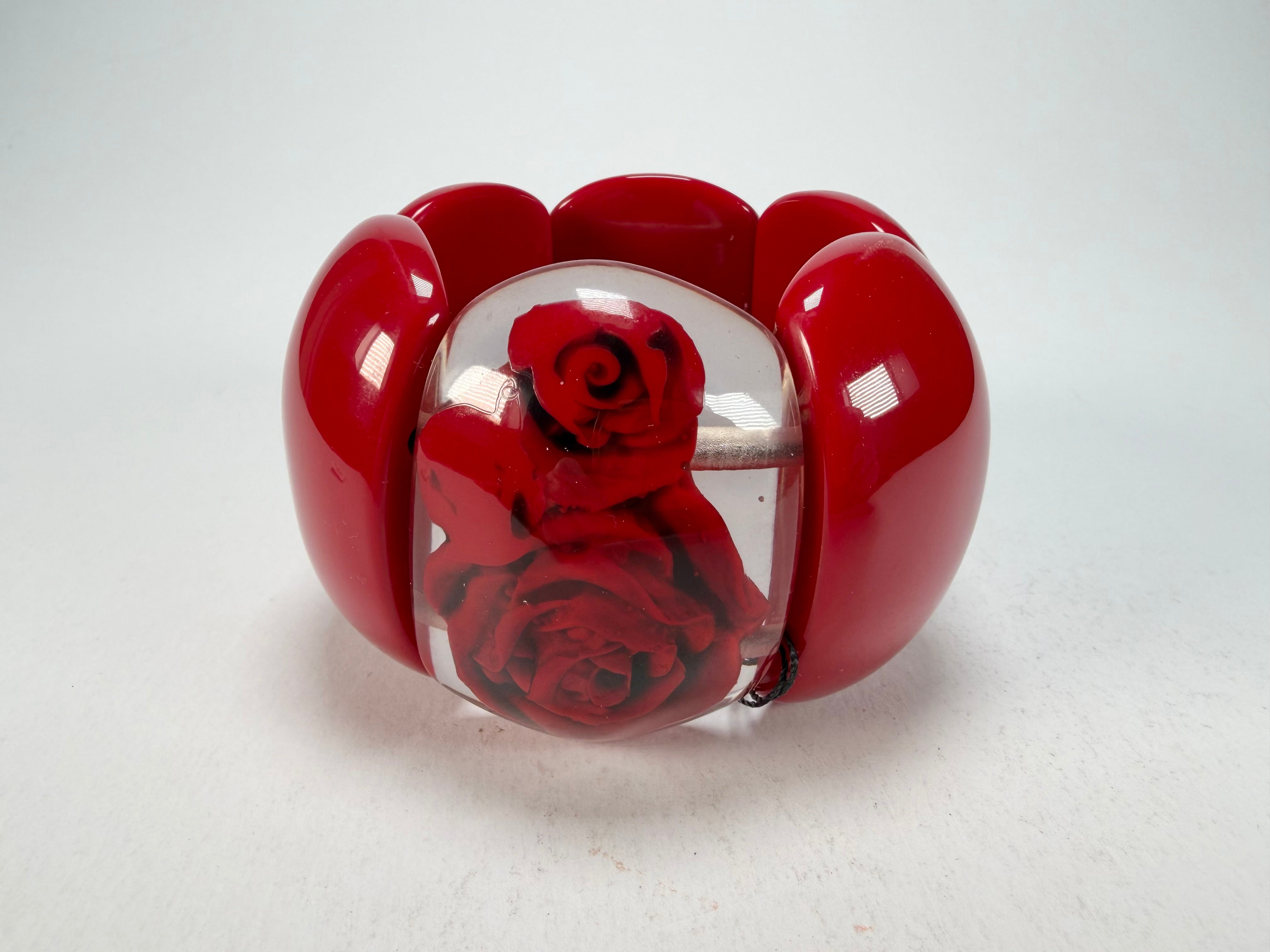 Sobral - Roses "Serena" Elasticated Resin Bracelet ( 003849 )