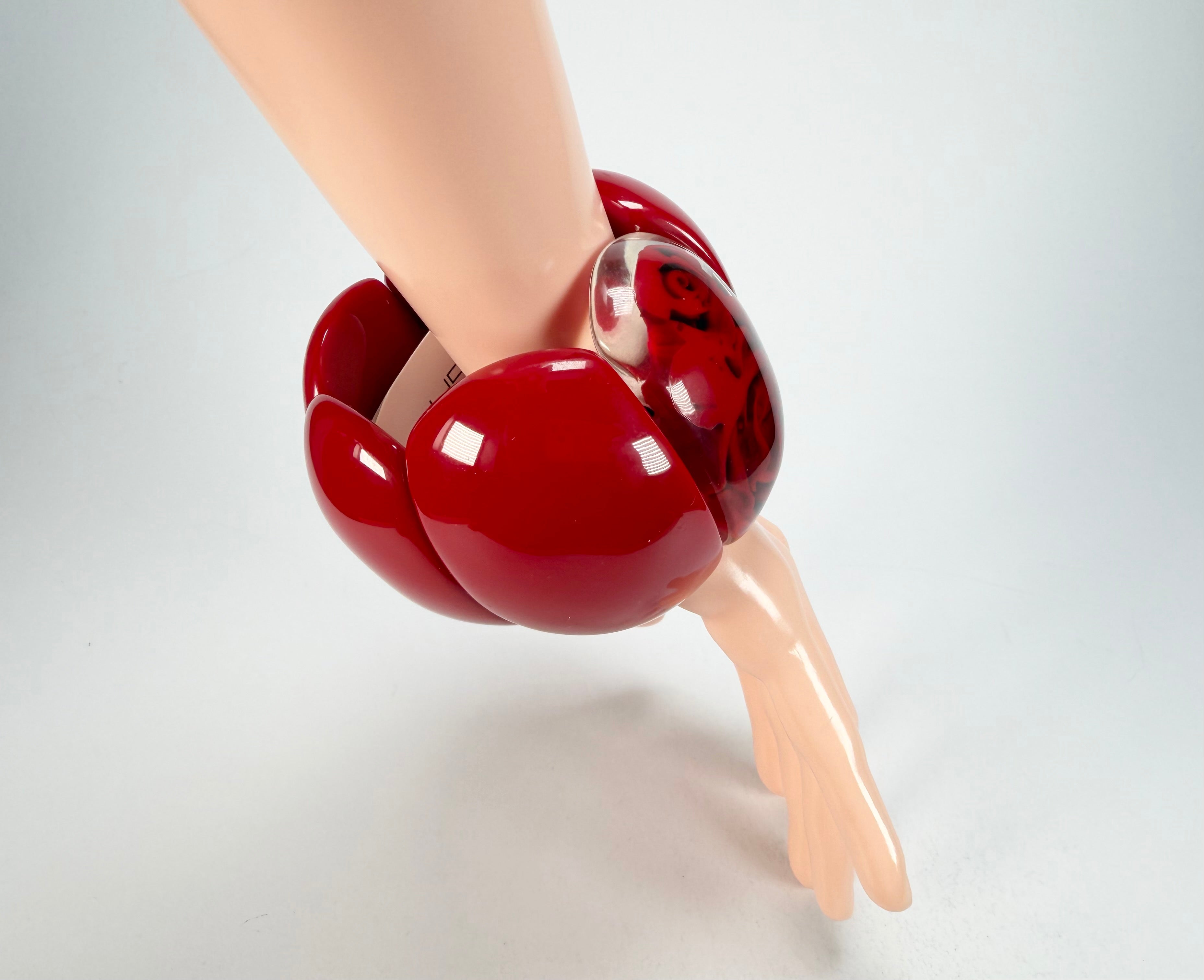 Sobral - Roses "Serena" Elasticated Resin Bracelet ( 003849 )