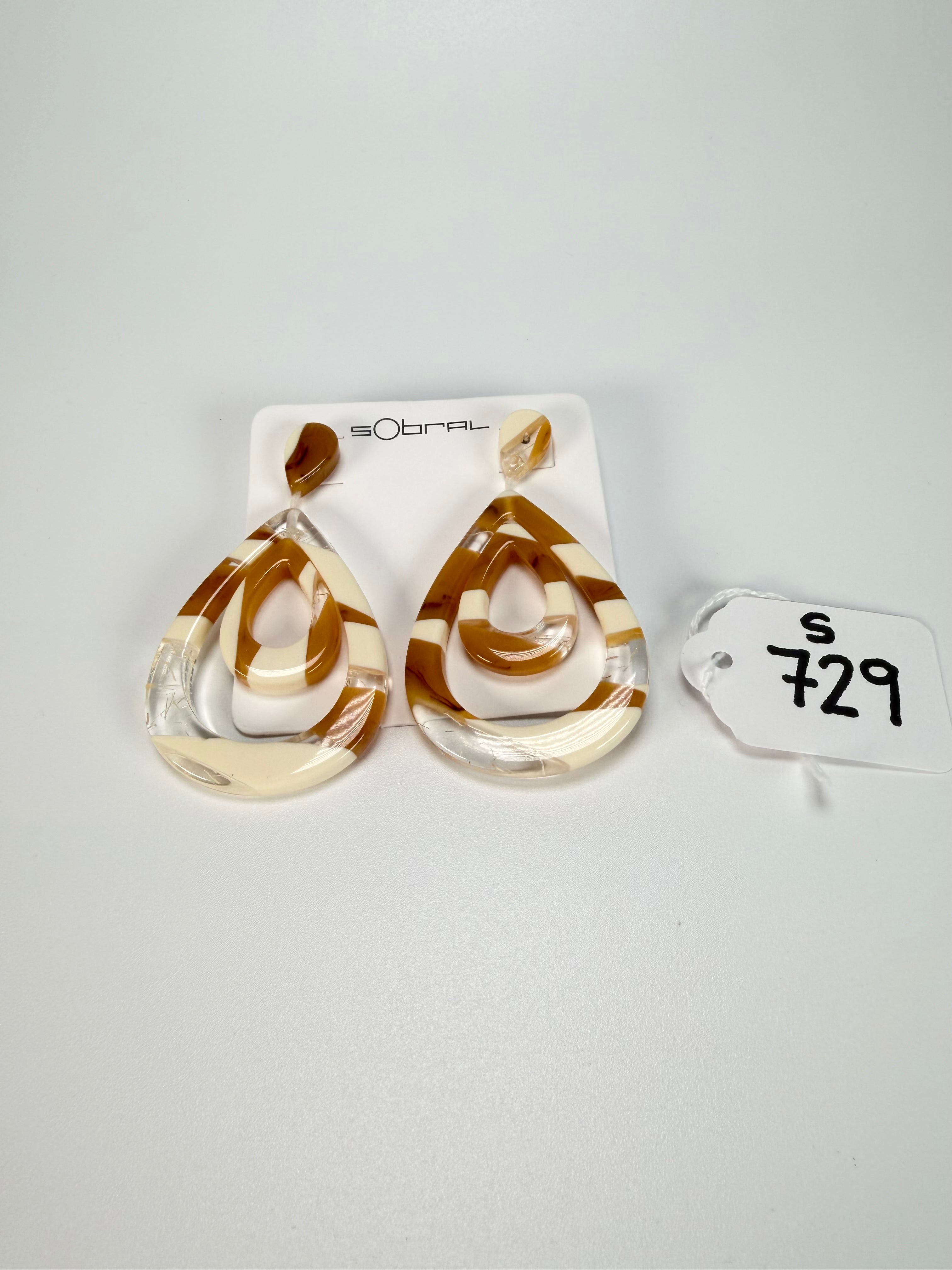 Sobral - Memphis "Sueli" Resin Earrings ( 005365 )