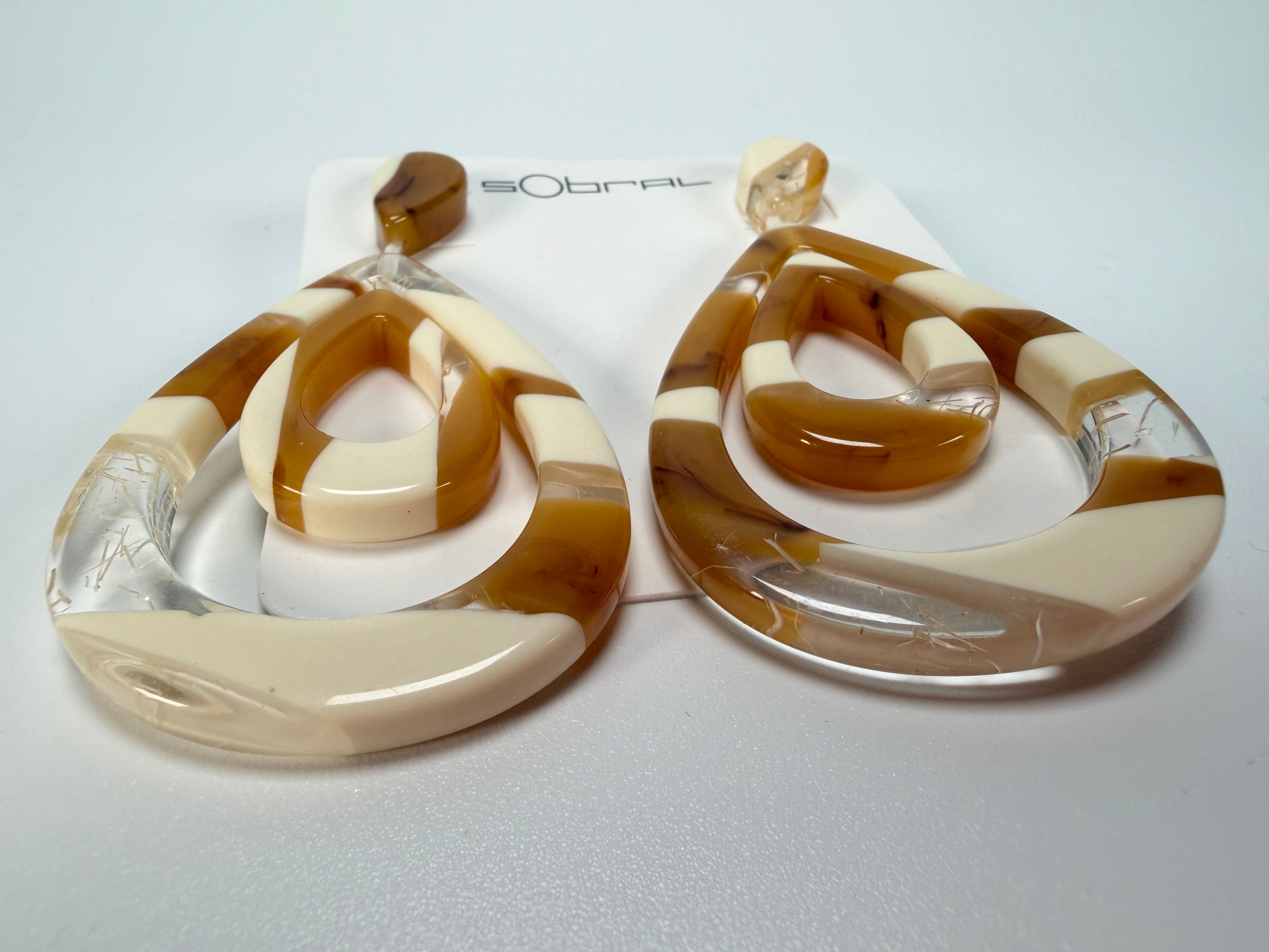 Sobral - Memphis "Sueli" Resin Earrings ( 005365 )