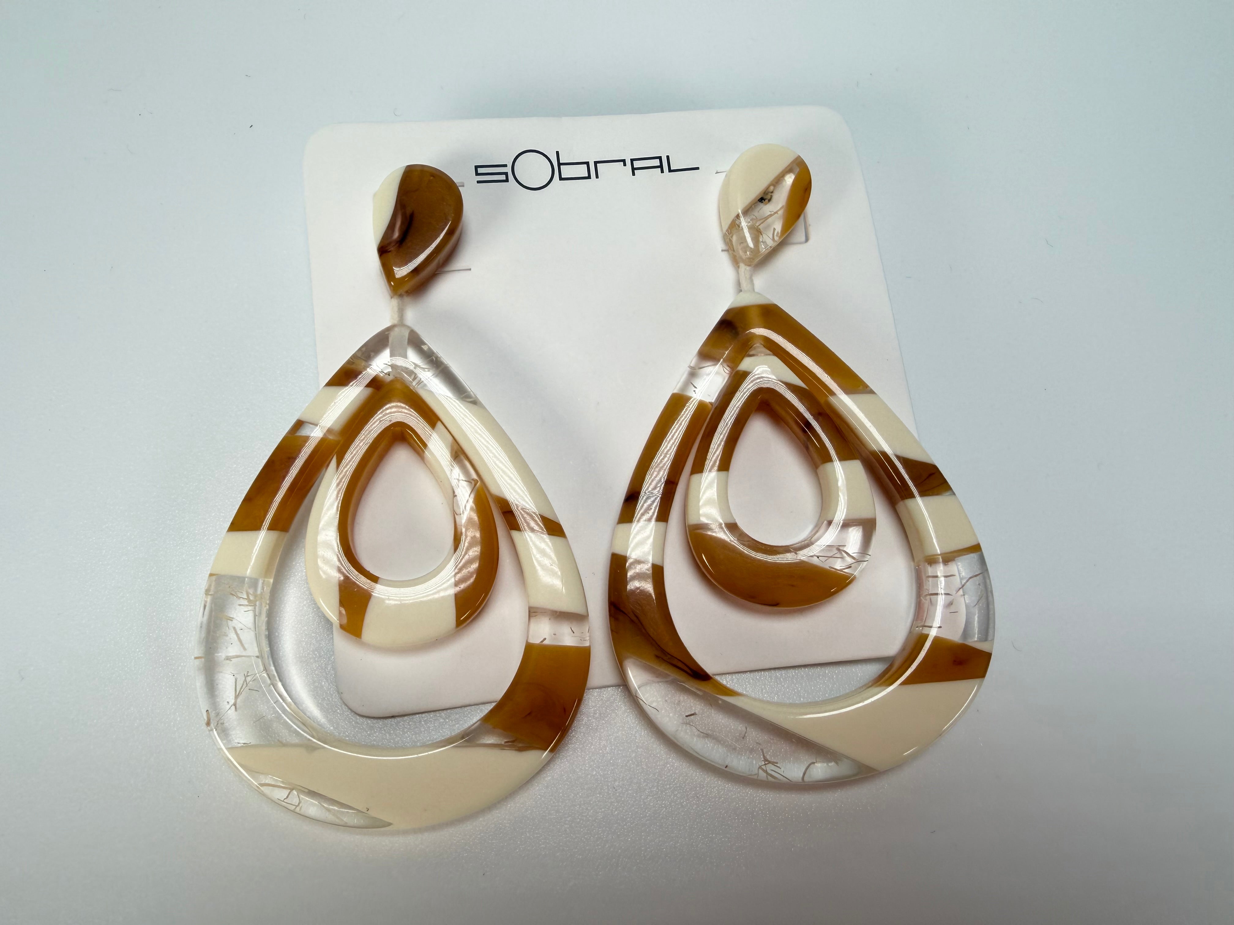 Sobral - Memphis "Sueli" Resin Earrings ( 005365 )
