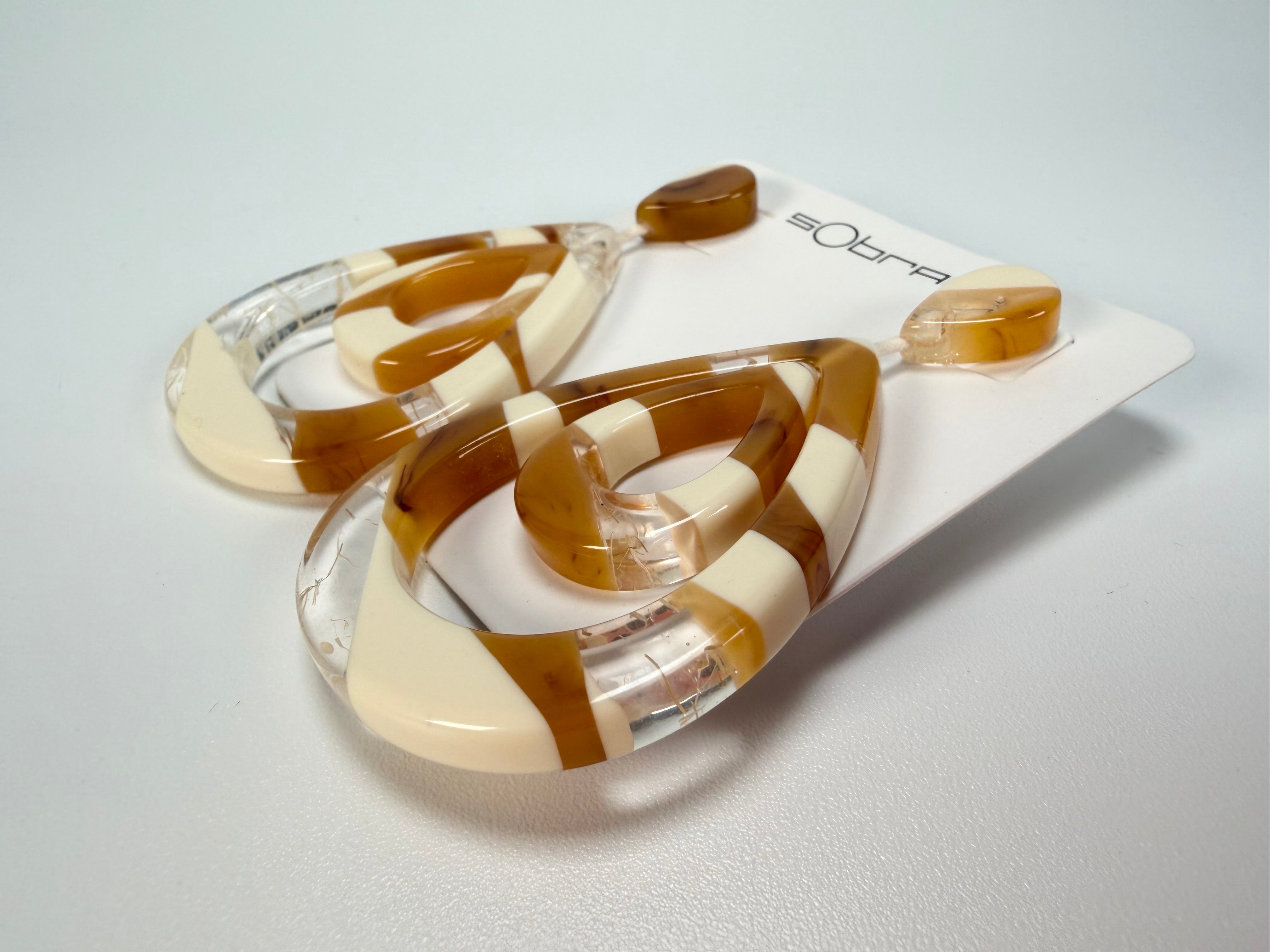 Sobral - Memphis "Sueli" Resin Earrings ( 005365 )