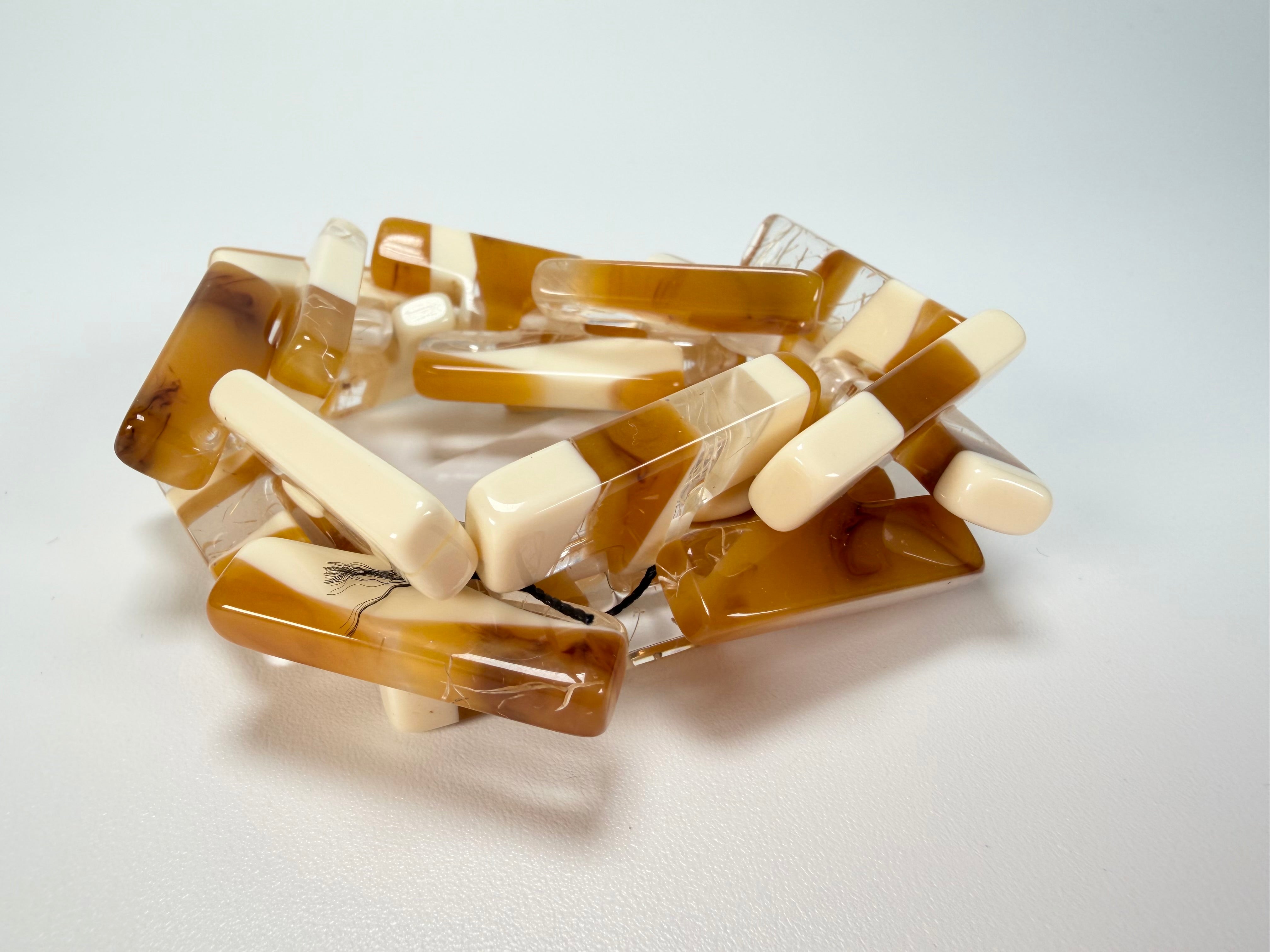 Sobral - Memphis "1WJP" Elasticated Resin Bracelet ( 003882 )