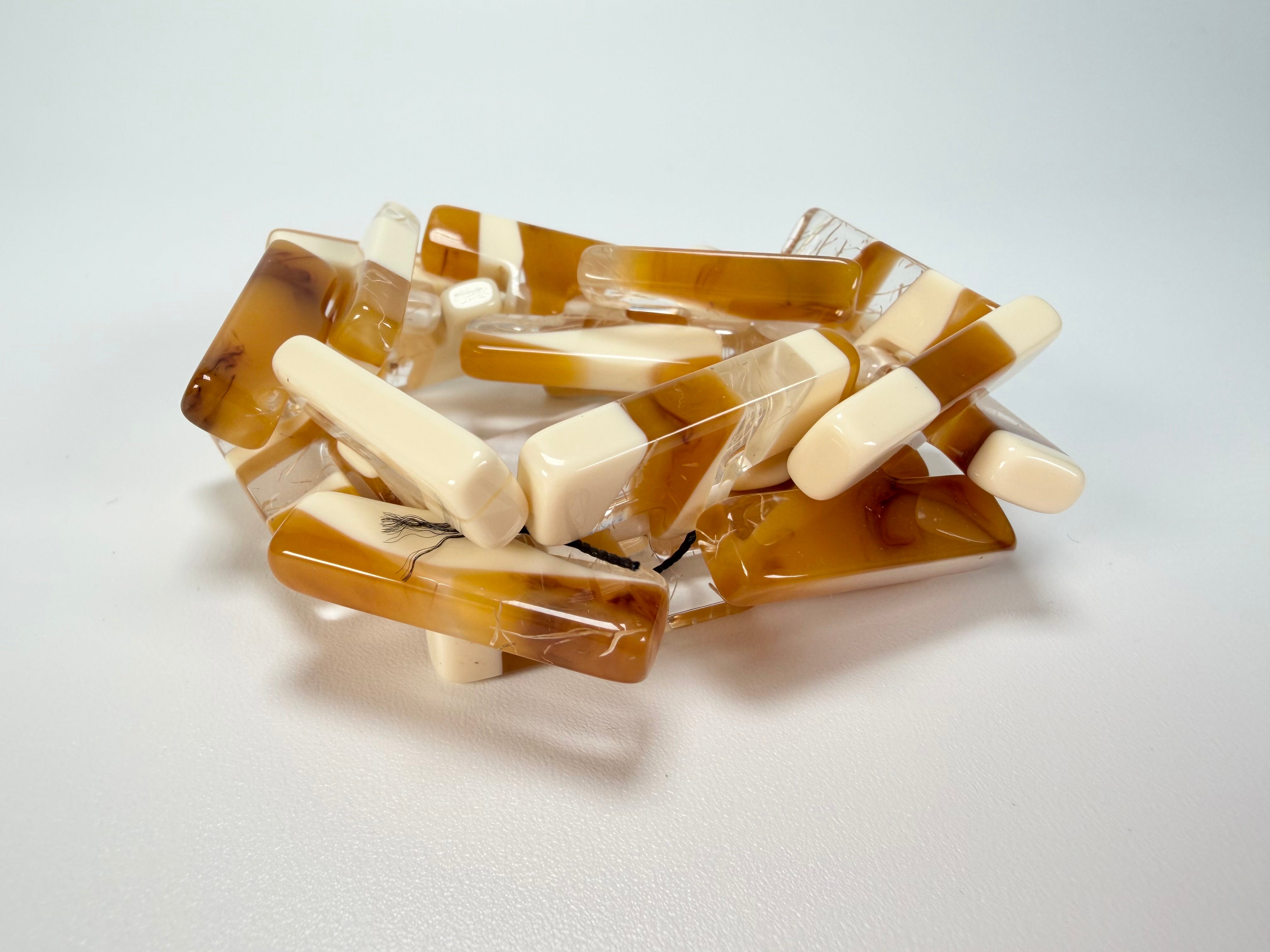 Sobral - Memphis "1WJP" Elasticated Resin Bracelet ( 003882 )