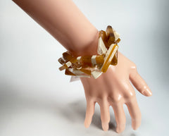 Sobral - Memphis "1WJP" Elasticated Resin Bracelet ( 003882 )