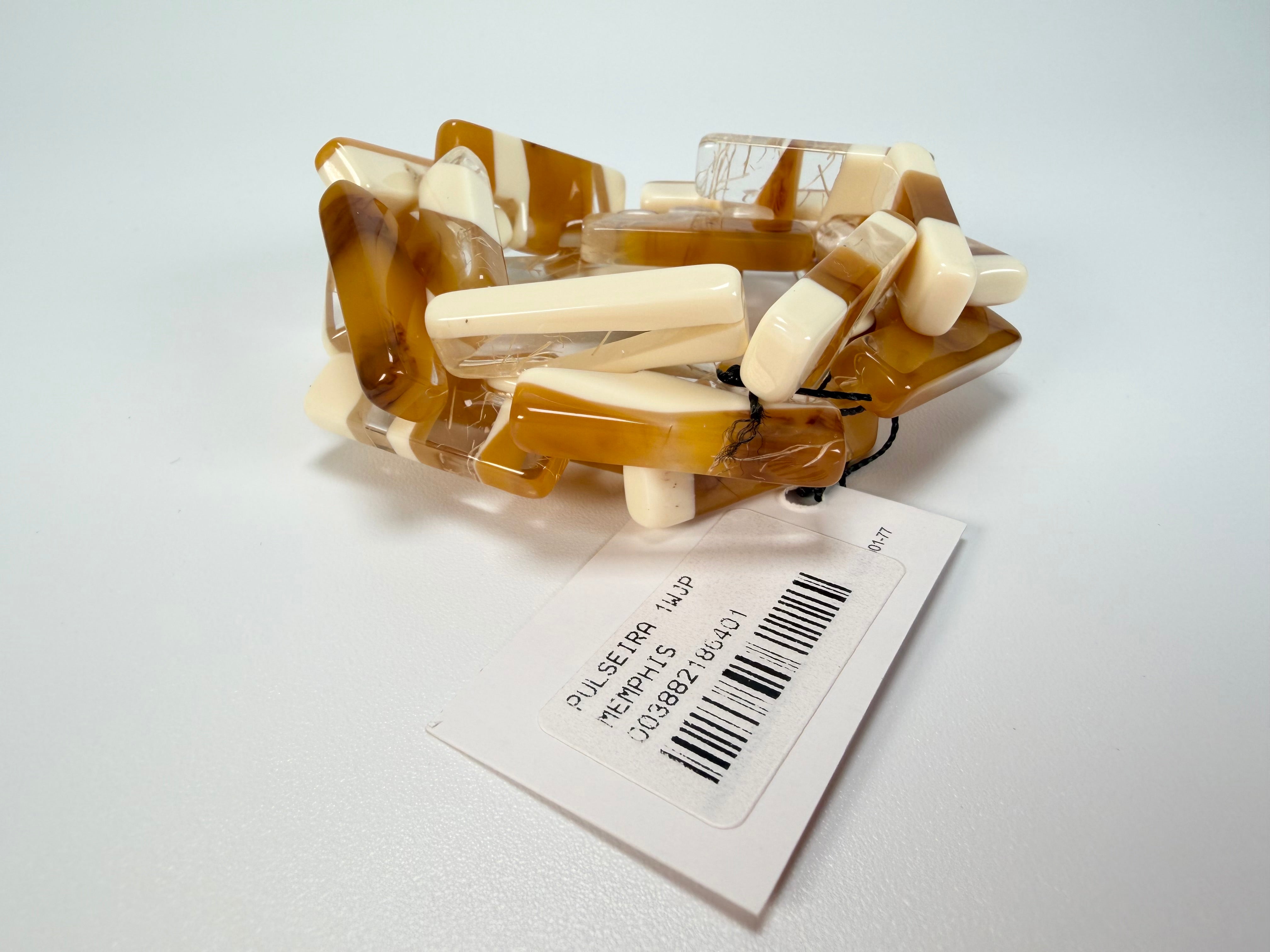 Sobral - Memphis "1WJP" Elasticated Resin Bracelet ( 003882 )