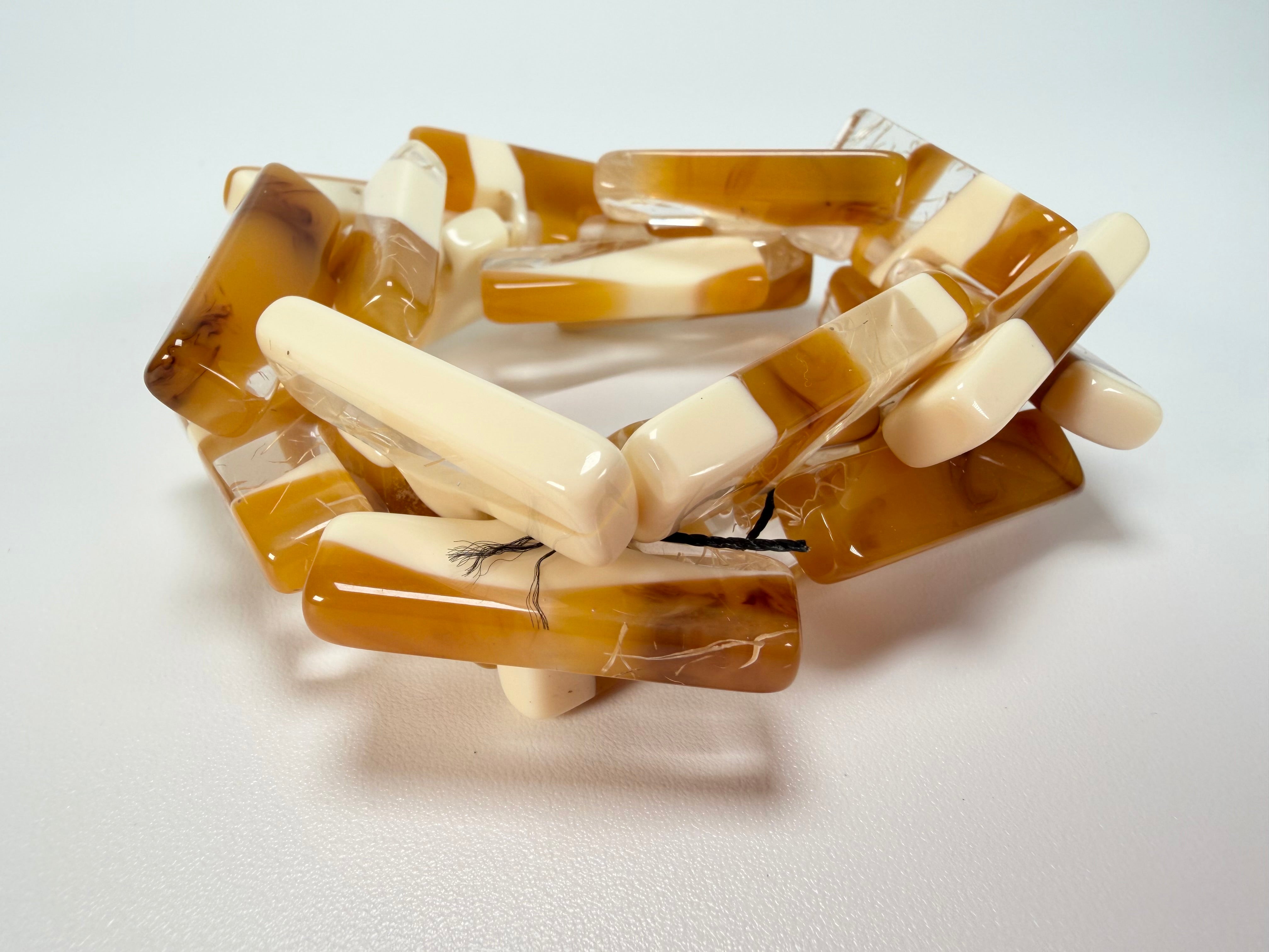 Sobral - Memphis "1WJP" Elasticated Resin Bracelet ( 003882 )