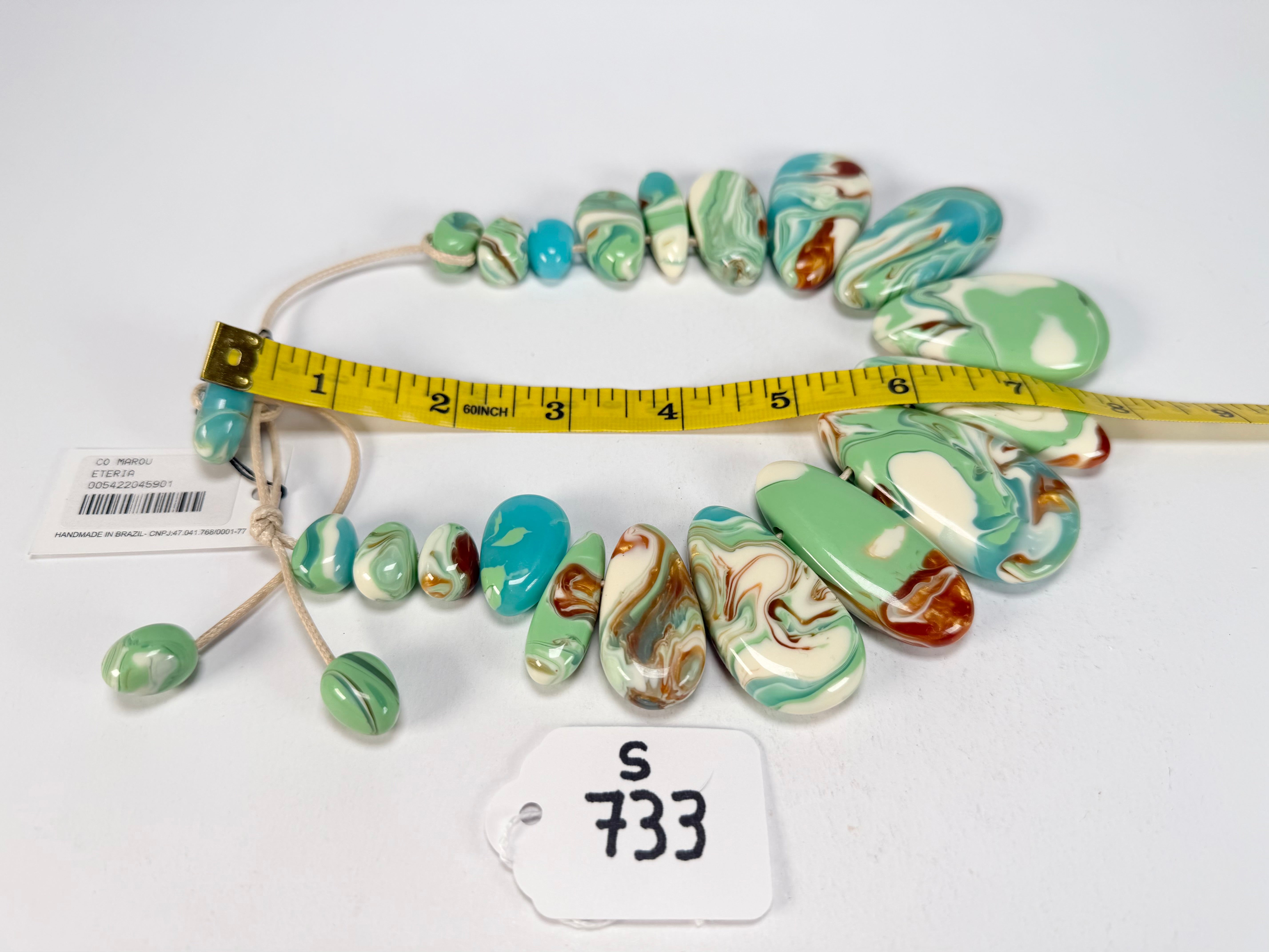 Sobral - Eteria "Marou" Resin Necklace ( 005422 )
