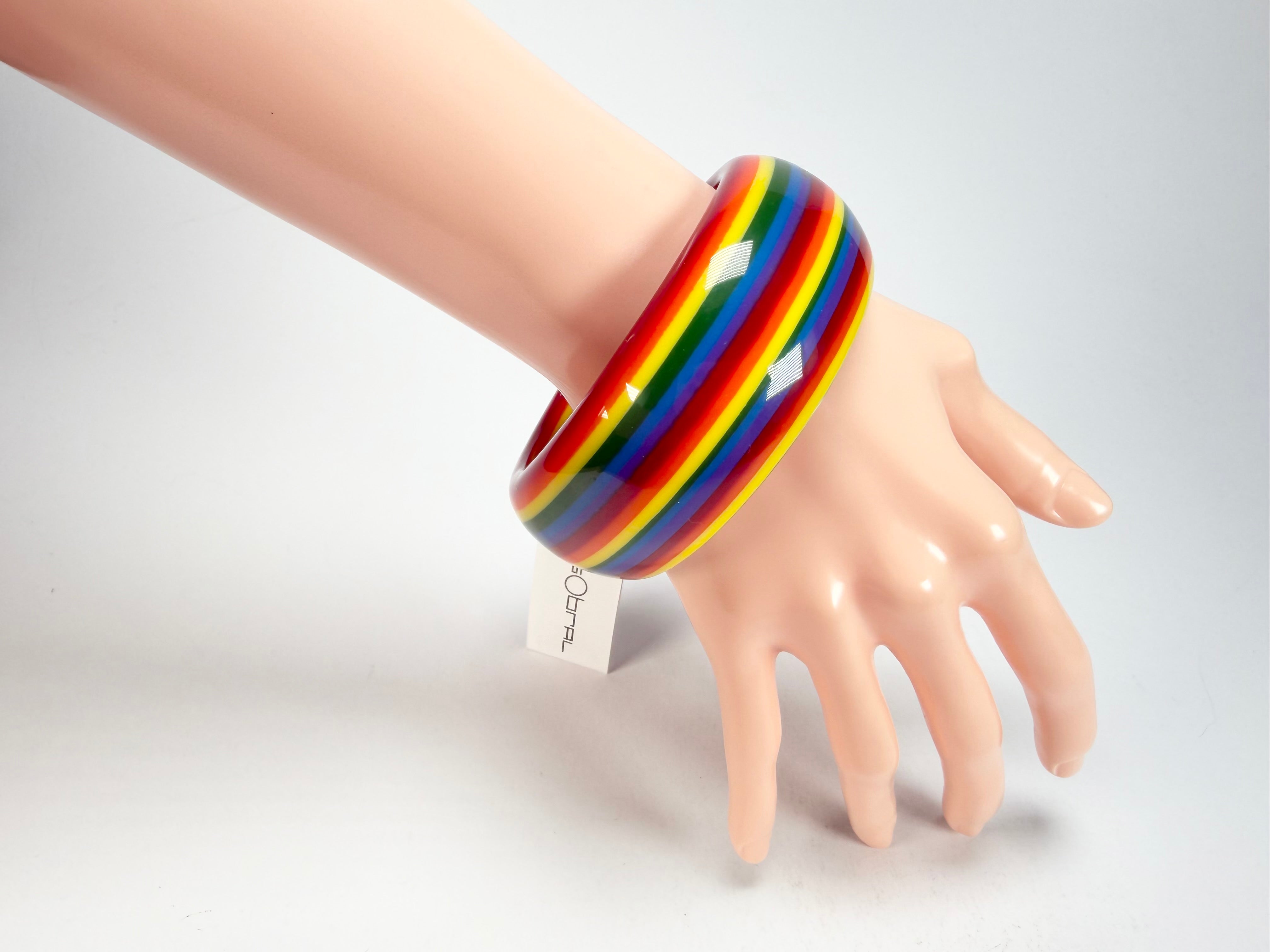 Sobral - Pop Pride "PB34" Solid Resin Bangle ( 002444 )