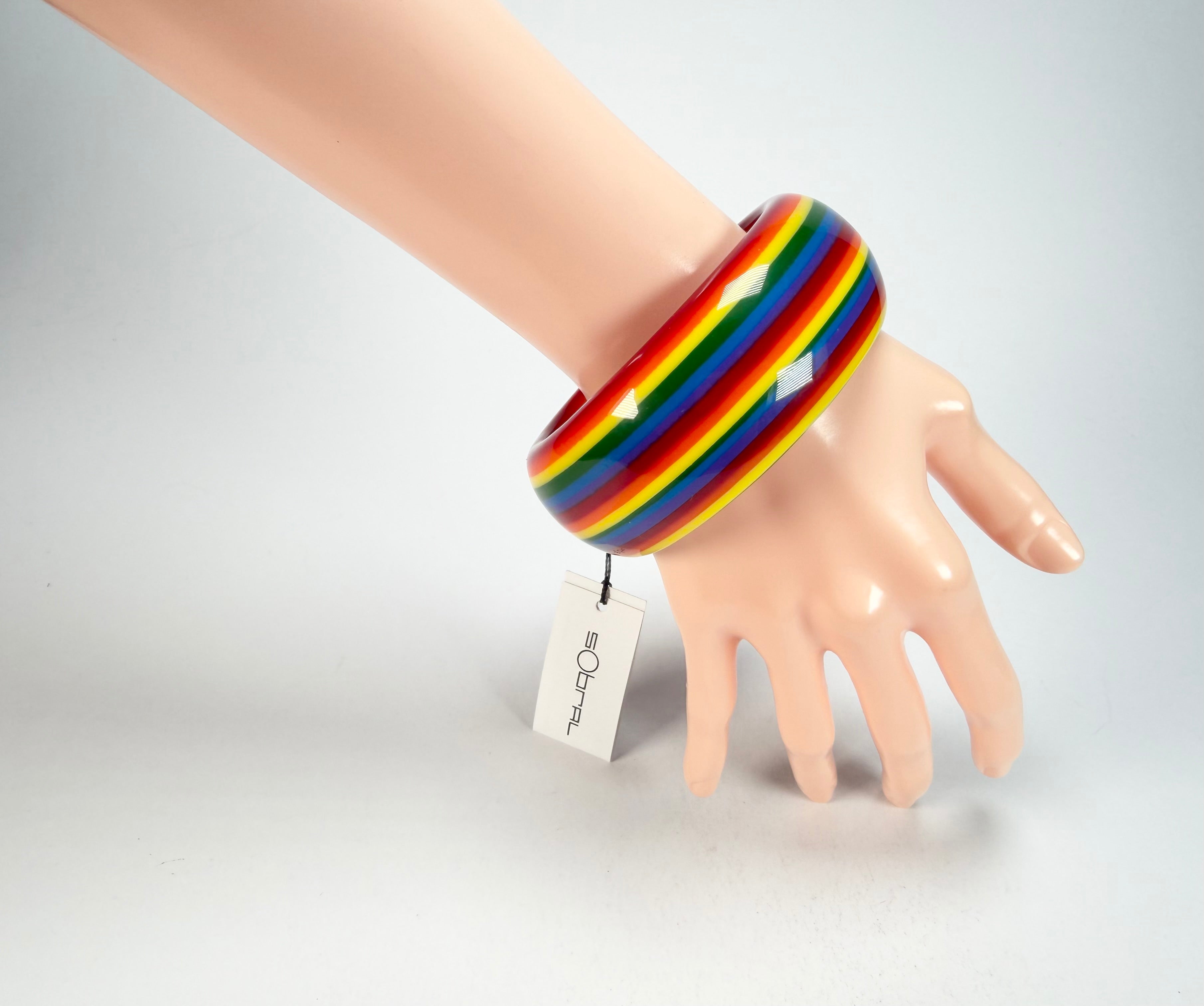 Sobral - Pop Pride "PB34" Solid Resin Bangle ( 002444 )