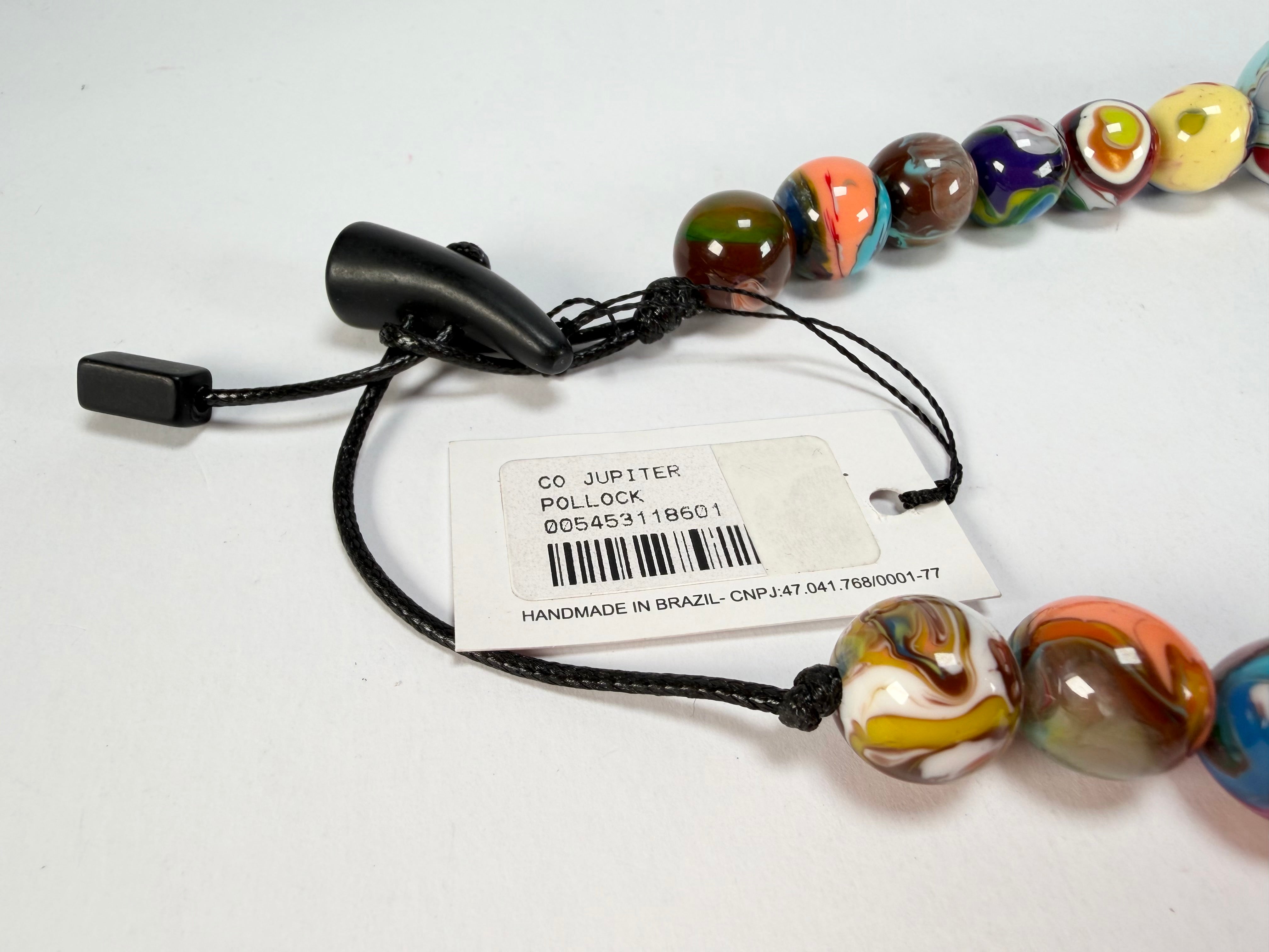Sobral - Planets "Jupiter" Pollock Resin Necklace ( 005453 )