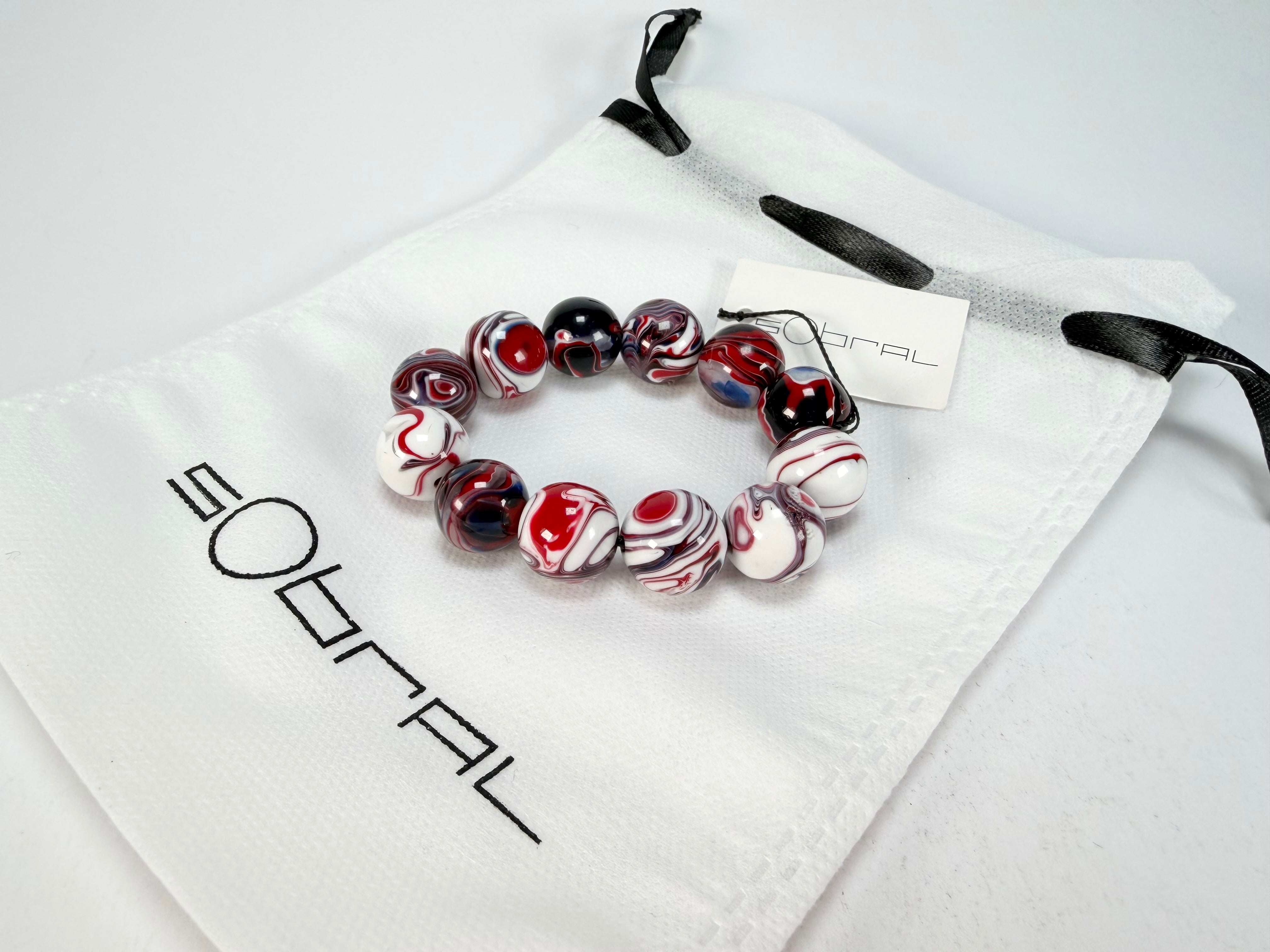 Sobral - Marianne "Orbitalis" Studio Creation Elasticated Resin Bracelet ( 000000 )