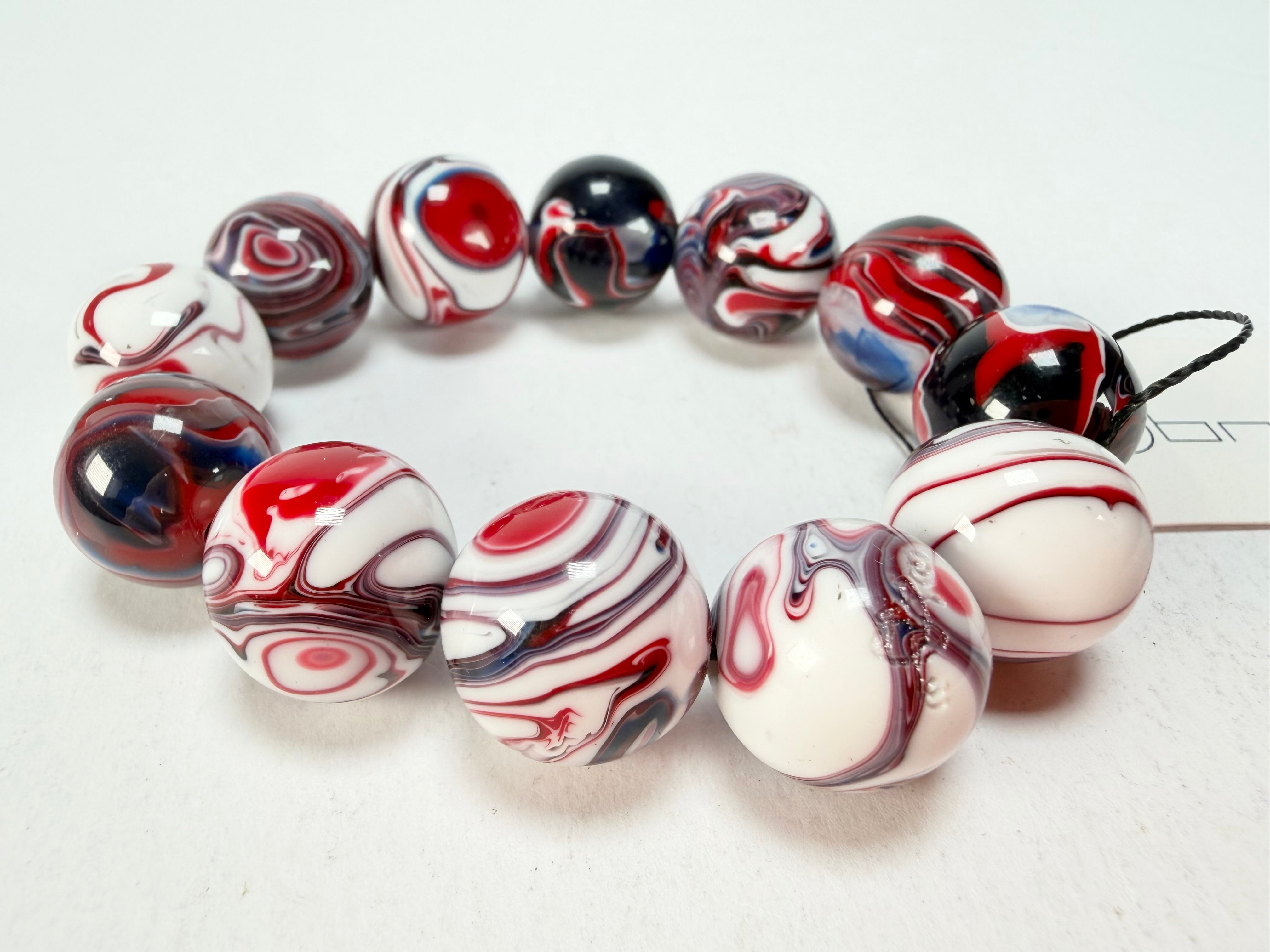 Sobral - Marianne "Orbitalis" Studio Creation Elasticated Resin Bracelet ( 000000 )