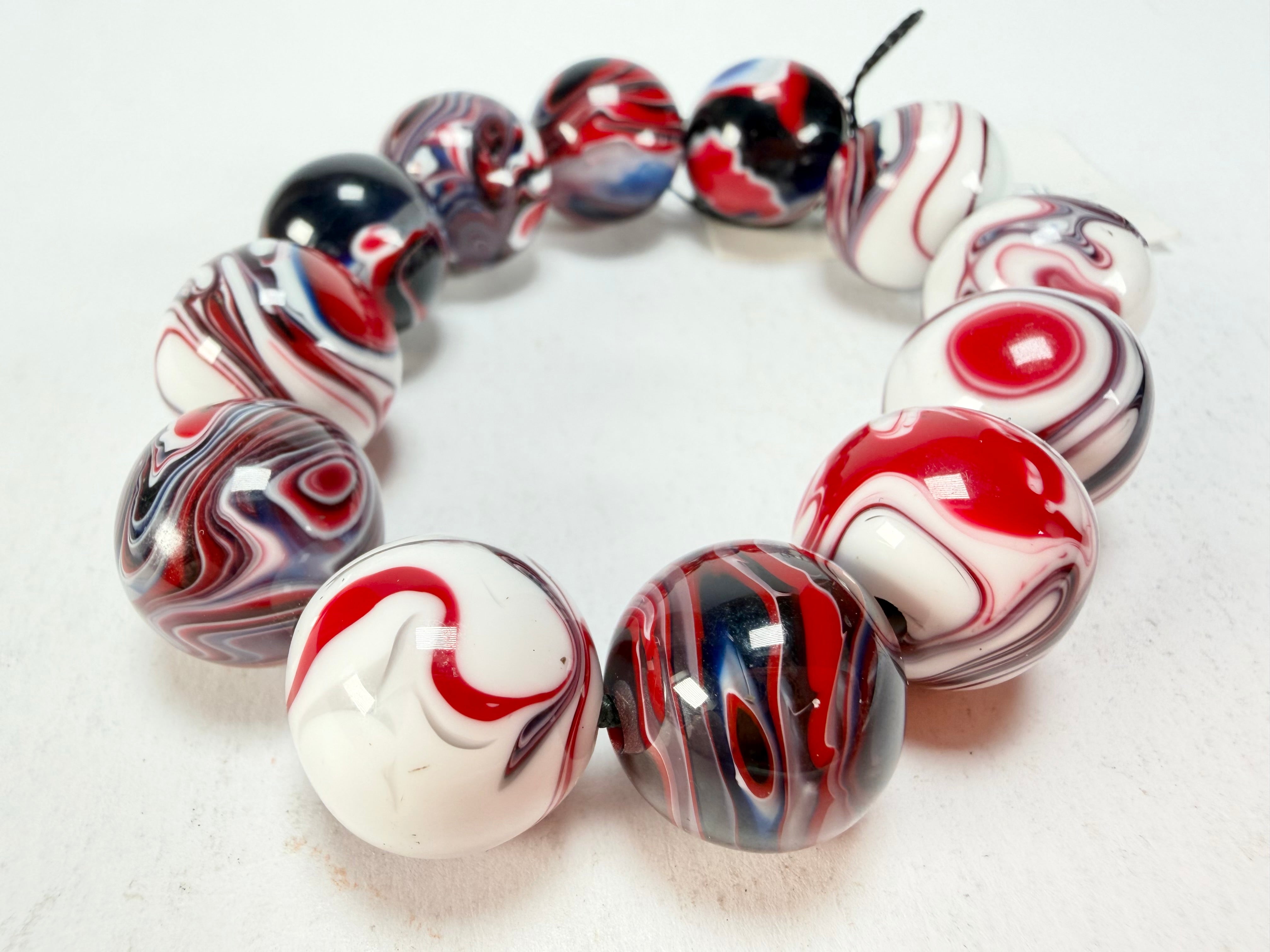 Sobral - Marianne "Orbitalis" Studio Creation Elasticated Resin Bracelet ( 000000 )