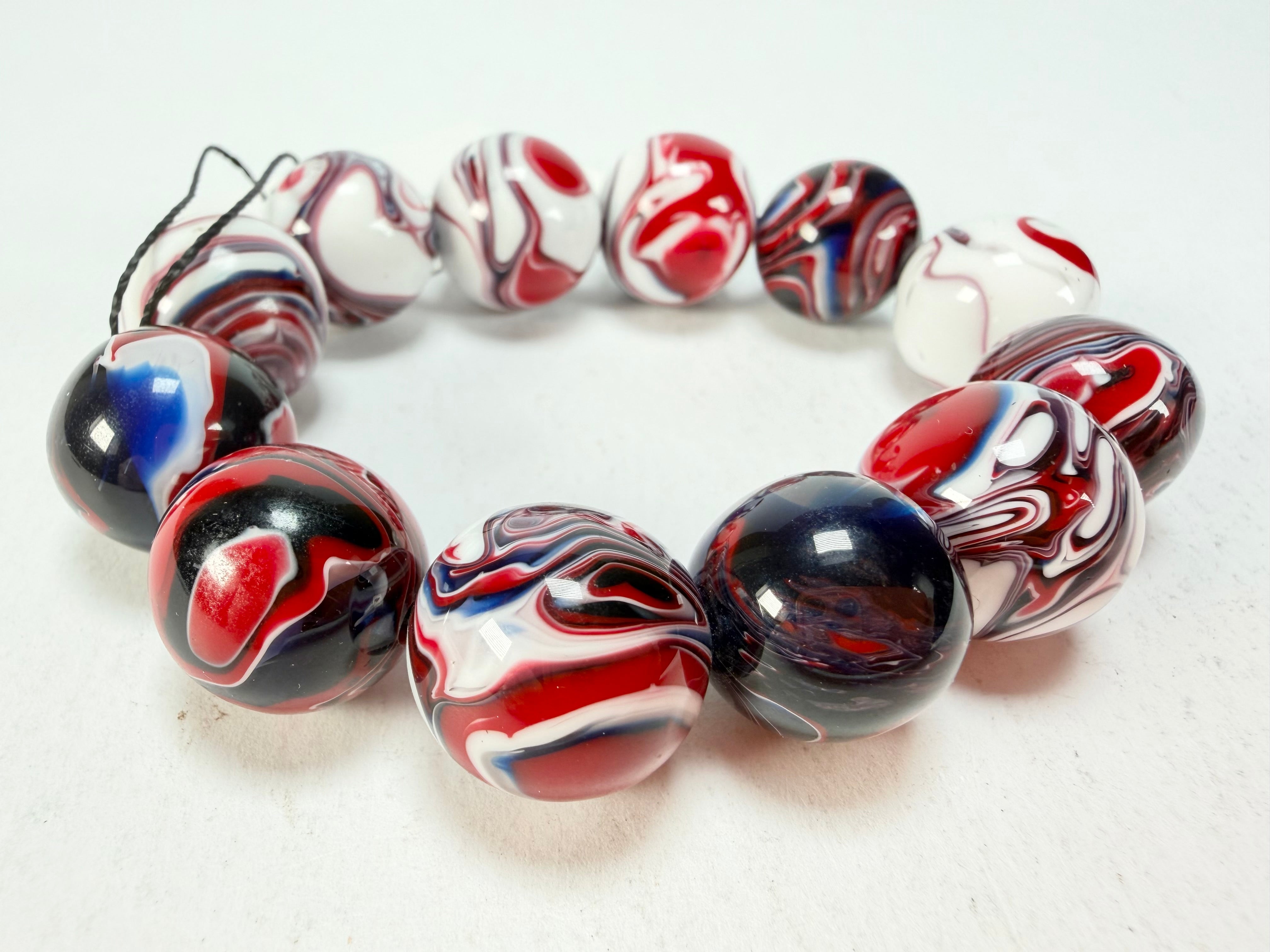 Sobral - Marianne "Orbitalis" Studio Creation Elasticated Resin Bracelet ( 000000 )
