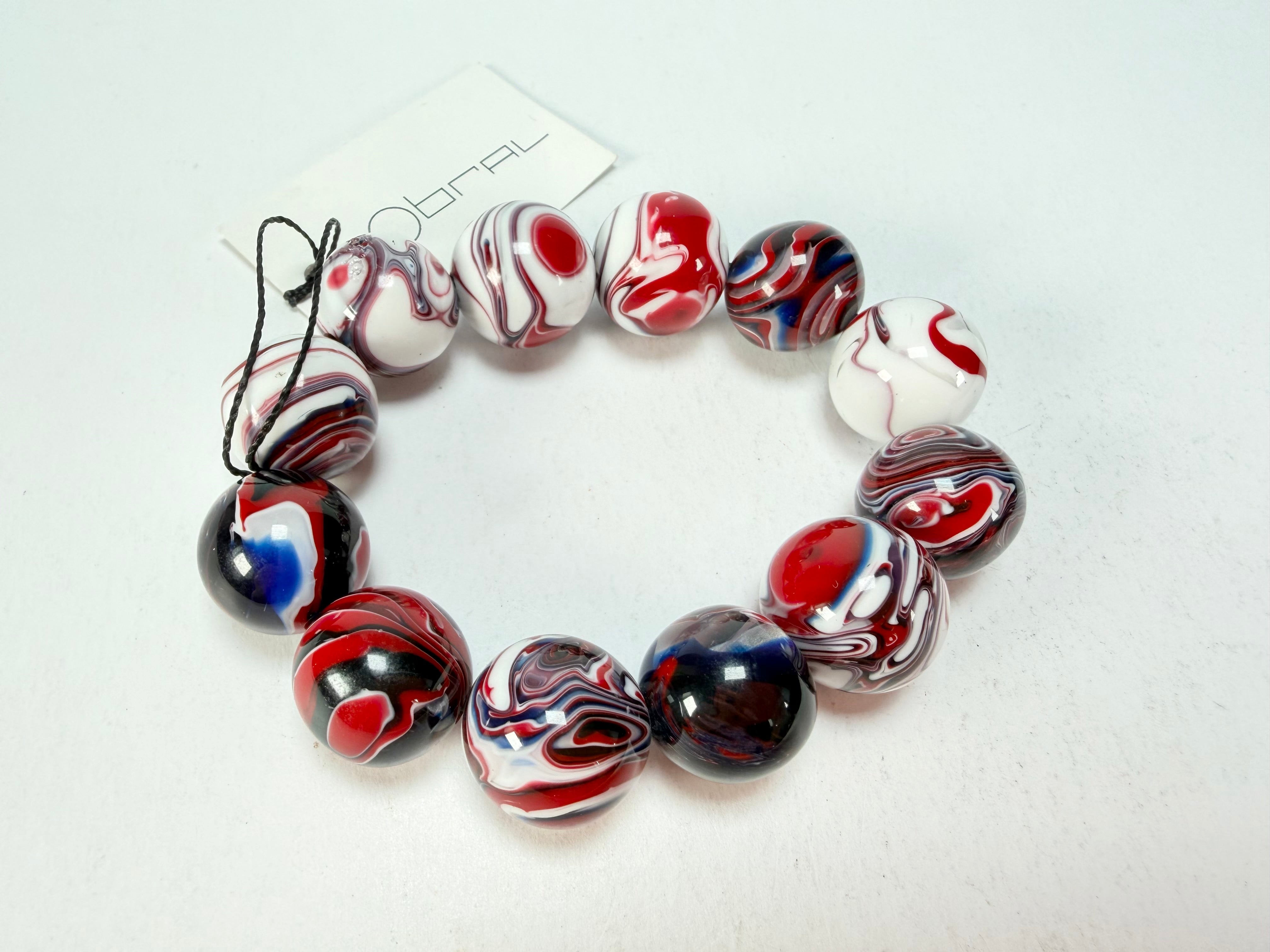 Sobral - Marianne "Orbitalis" Studio Creation Elasticated Resin Bracelet ( 000000 )