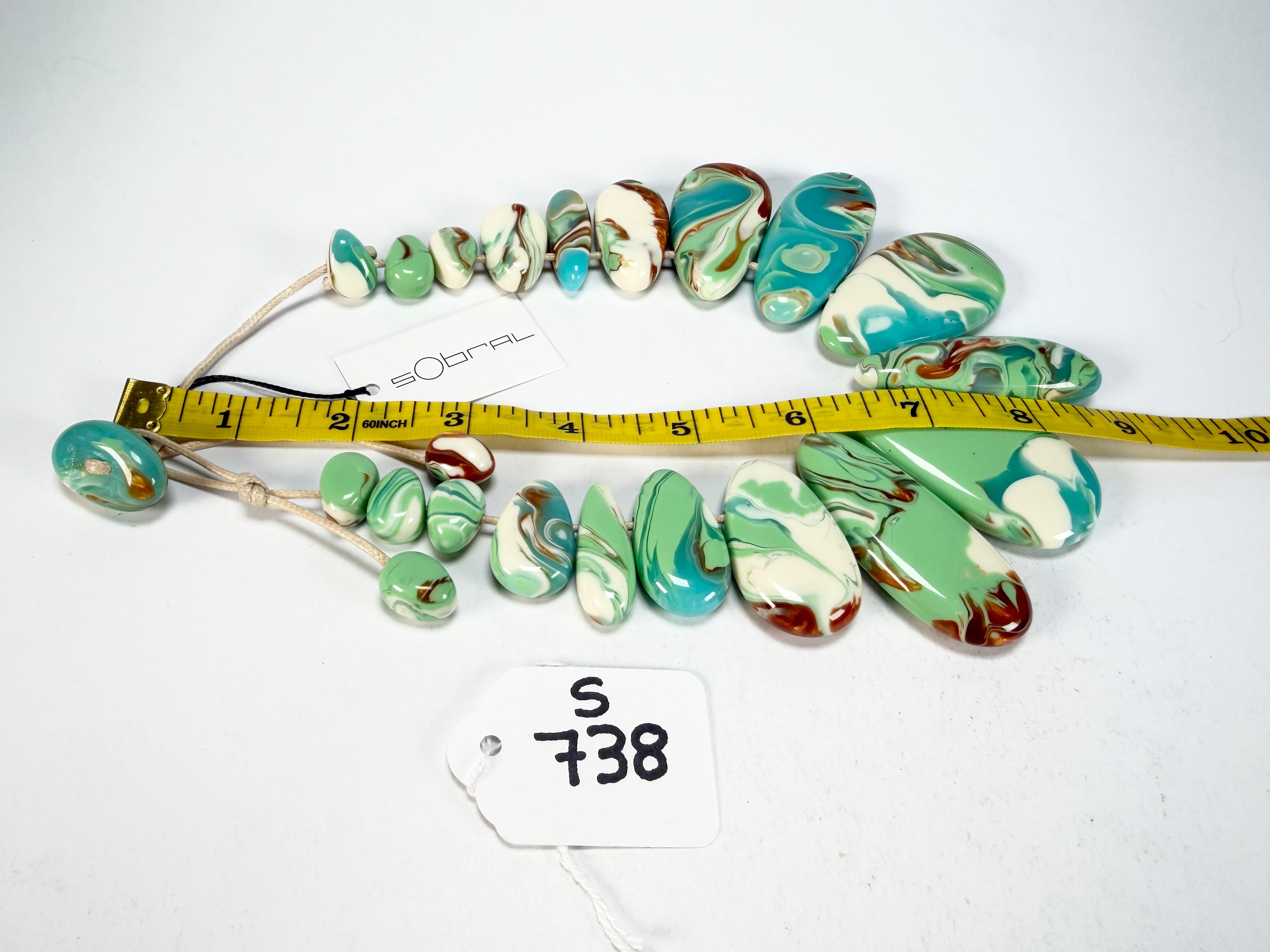 Sobral - Eteria "Marou" Resin Necklace ( 005422 )