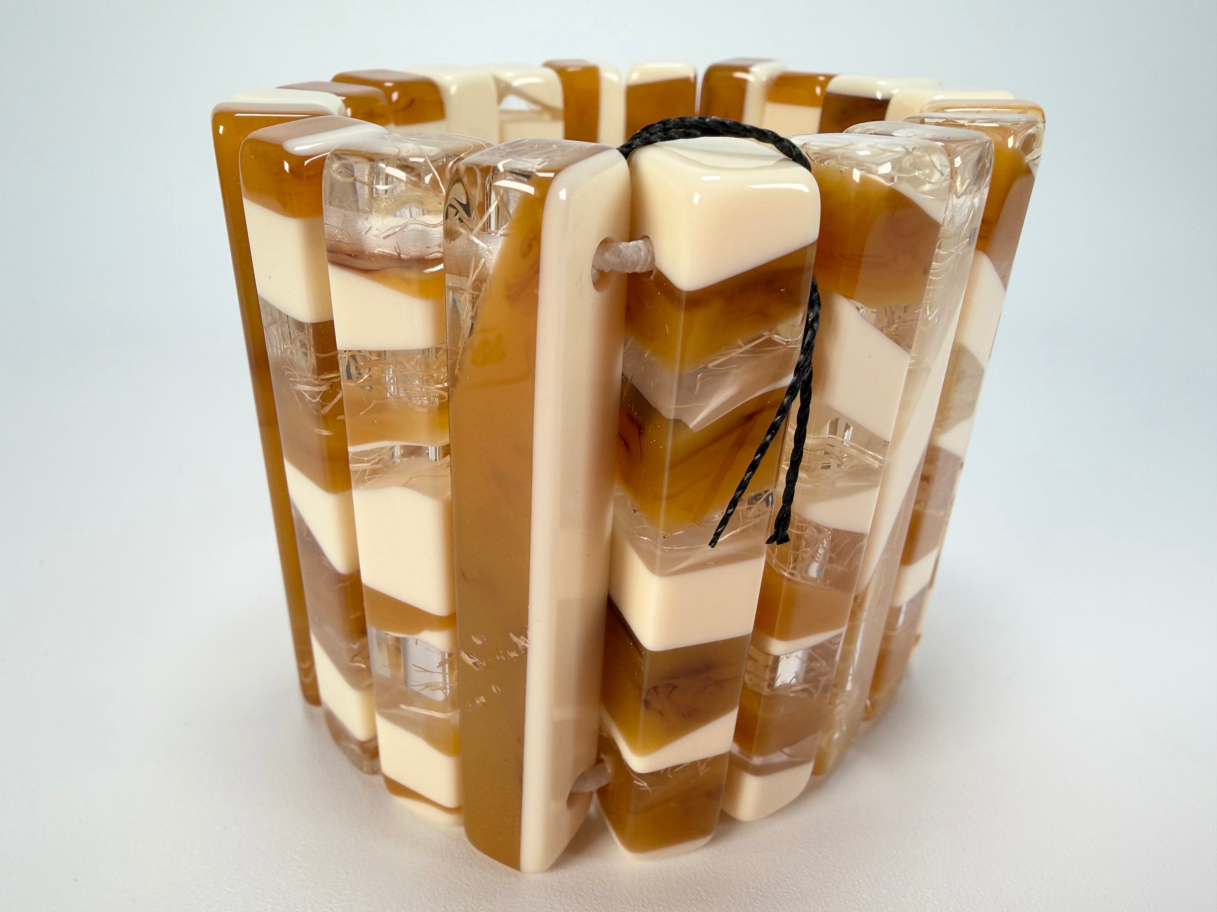 Sobral - Memphis "Yasmin" Elasticated Resin Bracelet ( 003137 )
