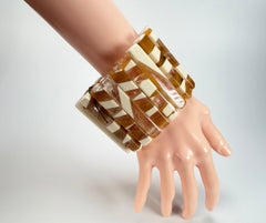 Sobral - Memphis "Yasmin" Elasticated Resin Bracelet ( 003137 )
