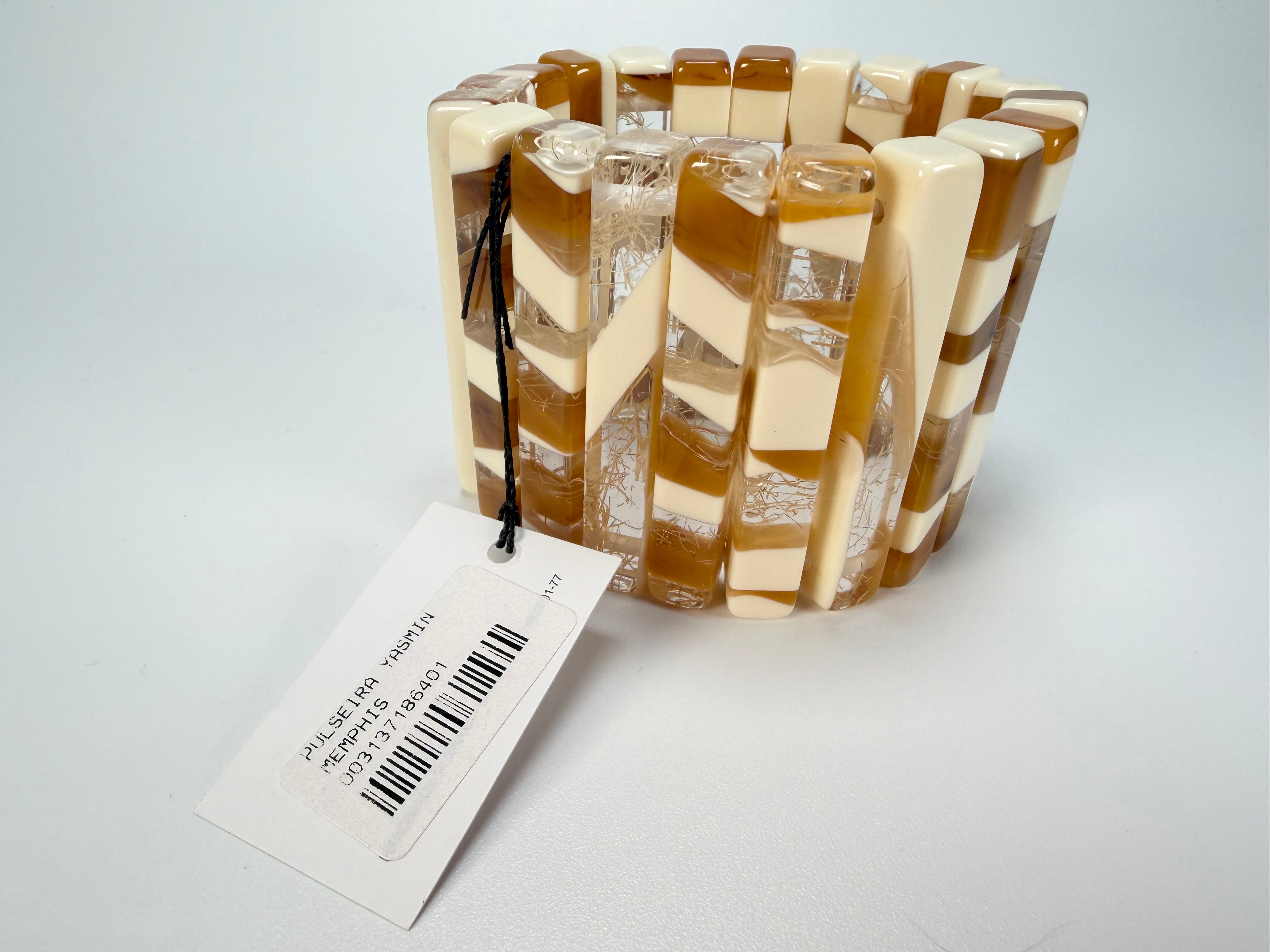Sobral - Memphis "Yasmin" Elasticated Resin Bracelet ( 003137 )
