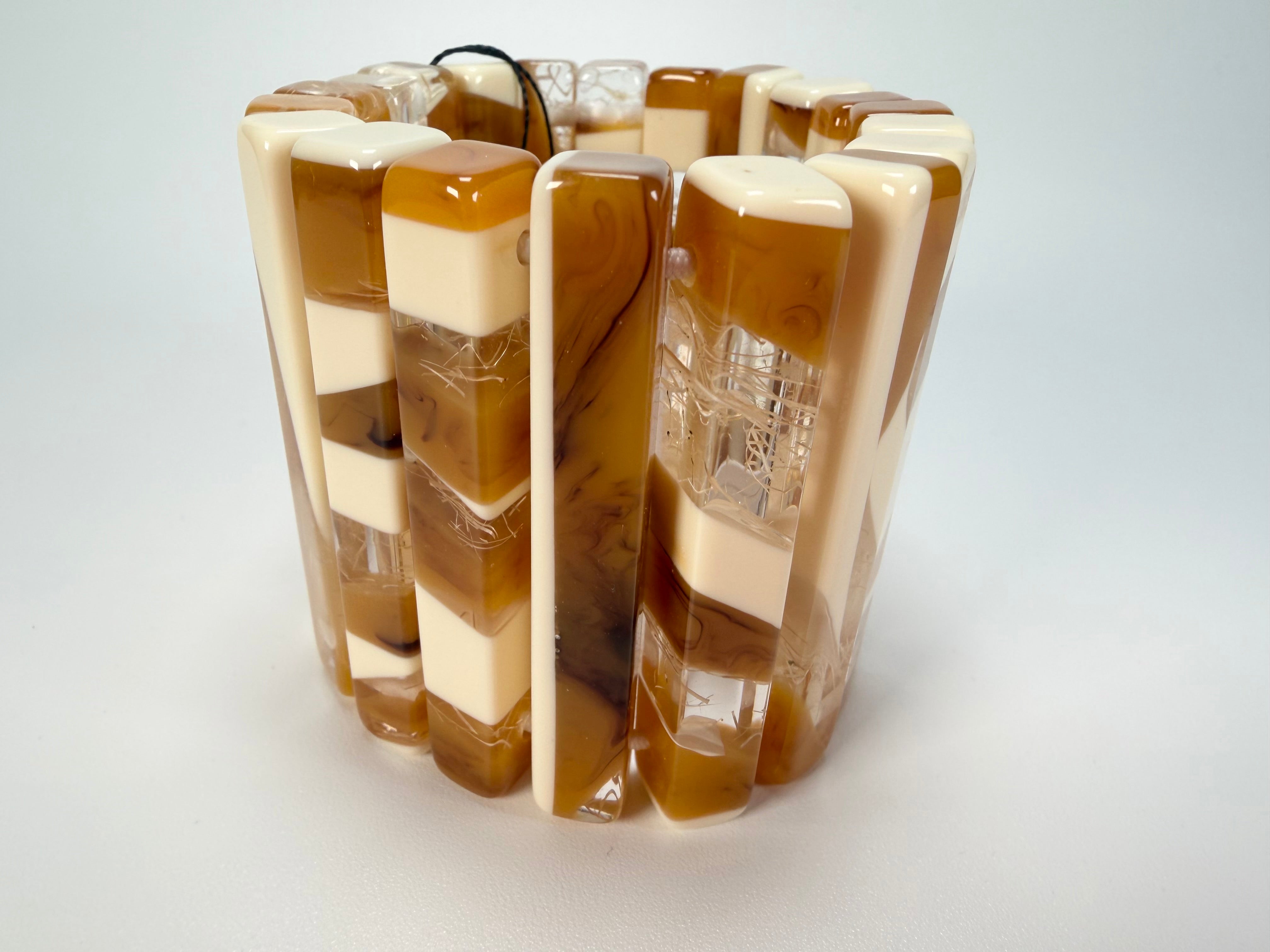 Sobral - Memphis "Yasmin" Elasticated Resin Bracelet ( 003137 )