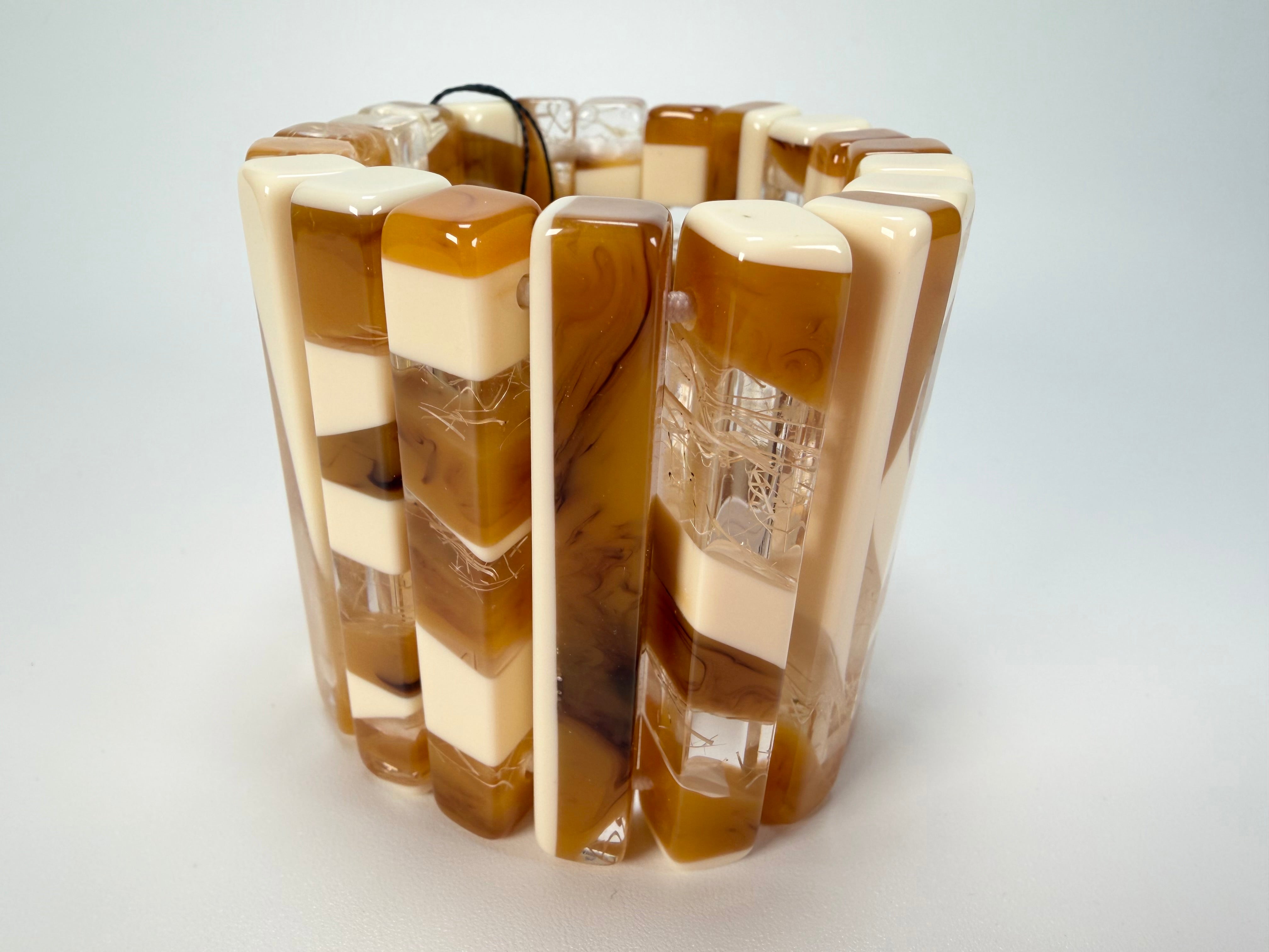 Sobral - Memphis "Yasmin" Elasticated Resin Bracelet ( 003137 )